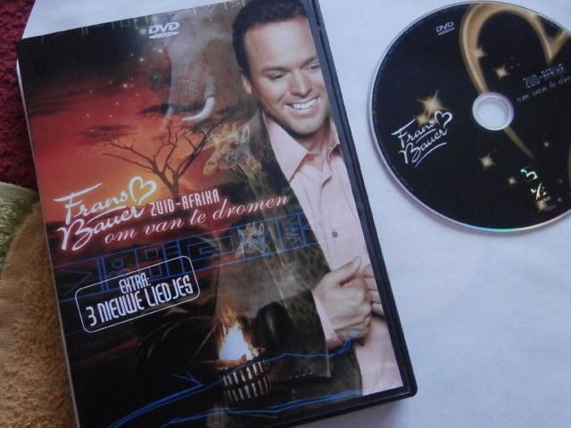 DVD - Frans Bauer - Zuid-Afrika Om Van Te Dromen., Alle leeftijden, Ophalen of Verzenden, Zo goed als nieuw, Muziek en Concerten