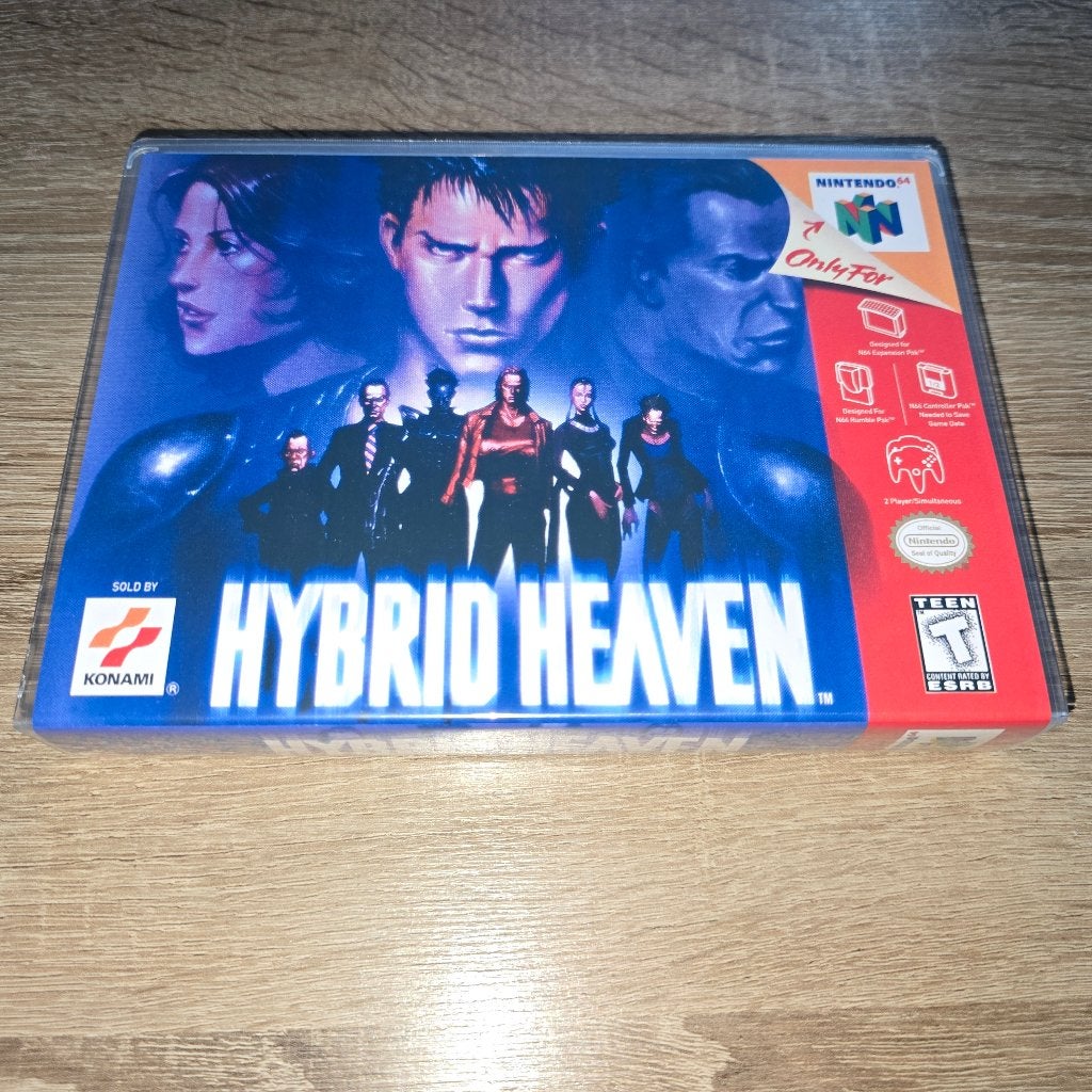 Hybrid Heaven N64 Game Case, Spelcomputers en Games, Avontuur en Actie, Verzenden, 1 speler, Zo goed als nieuw