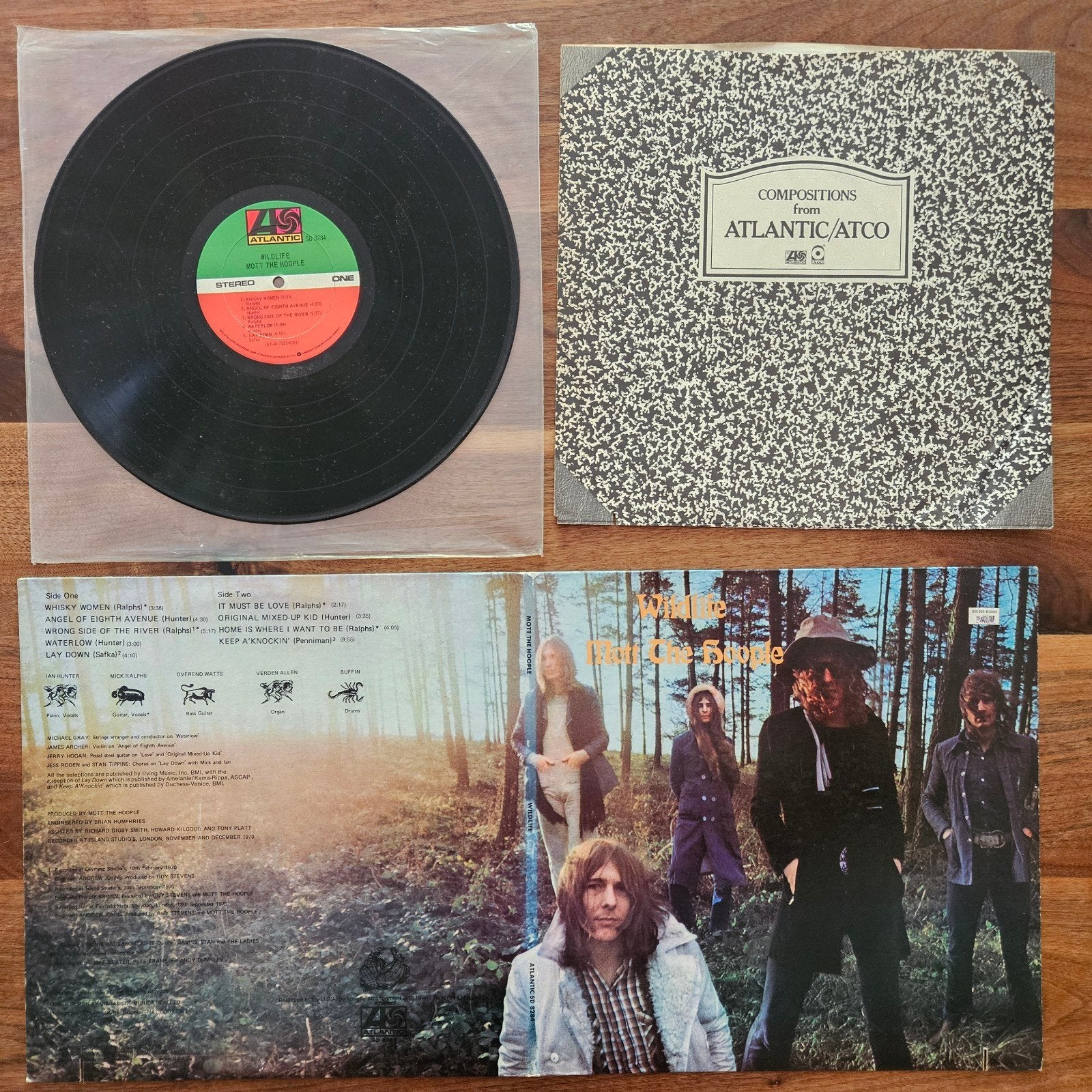 Mott the Hoople - Wildlife LP (1971) Classic Rock, Cd's en Dvd's, LP, Gebruikt, Originele persing, Ophalen of Verzenden