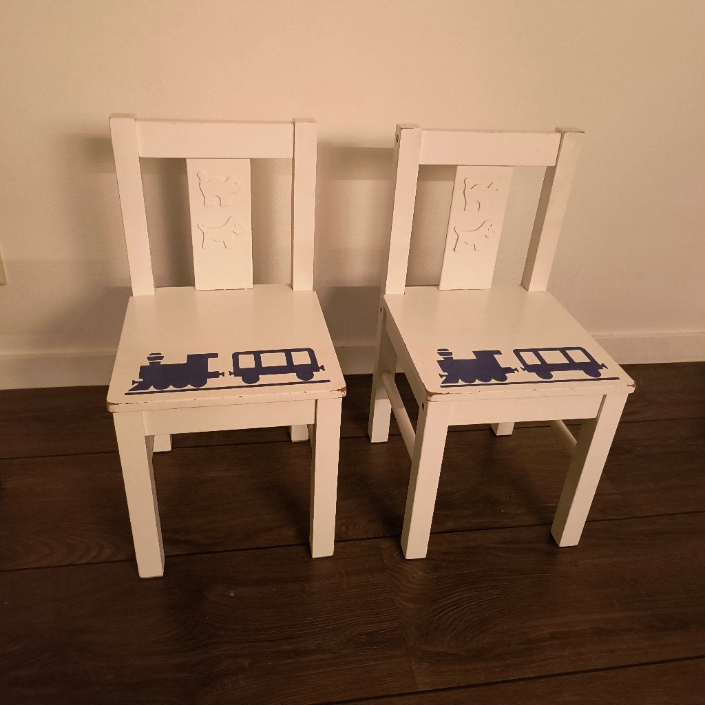 2 kritter kinderstoelen, Ophalen, Gebruikt, Stoel(en)