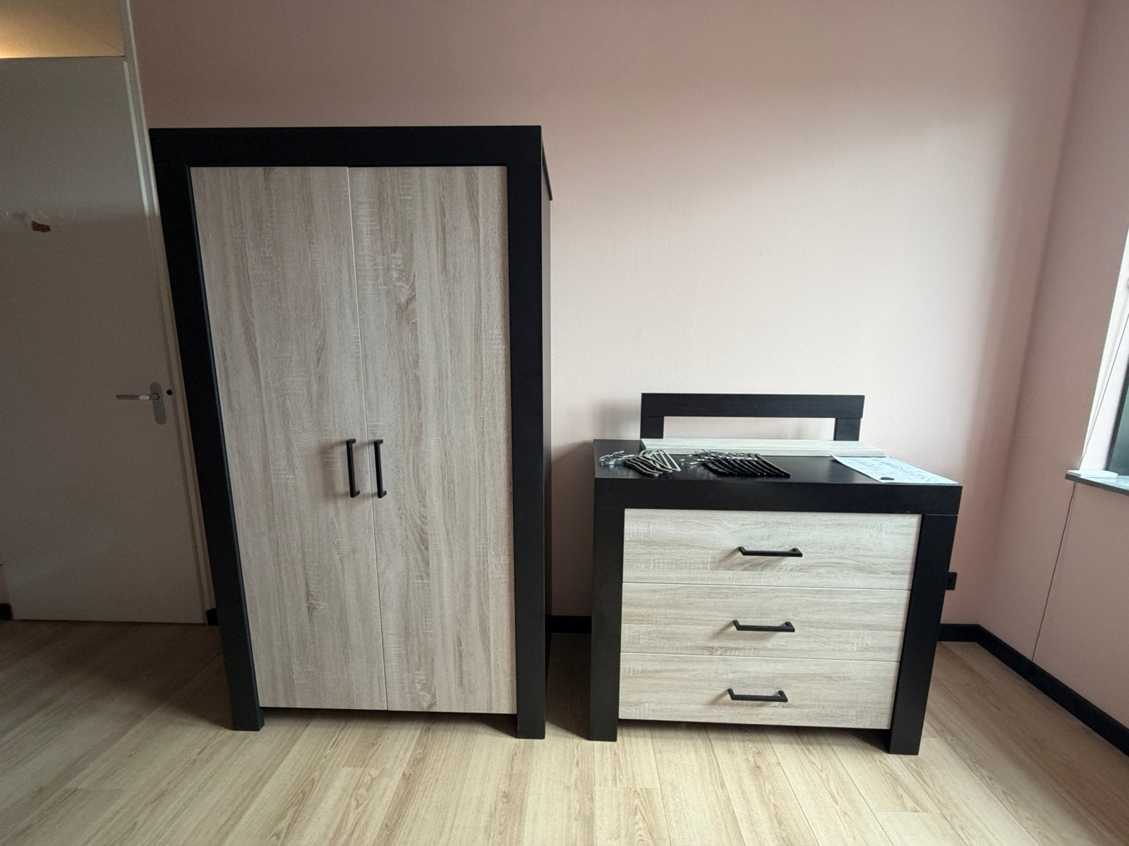 Commode + wandplank + kledingkast (TWF), Ophalen, Gebruikt, Jongetje of Meisje
