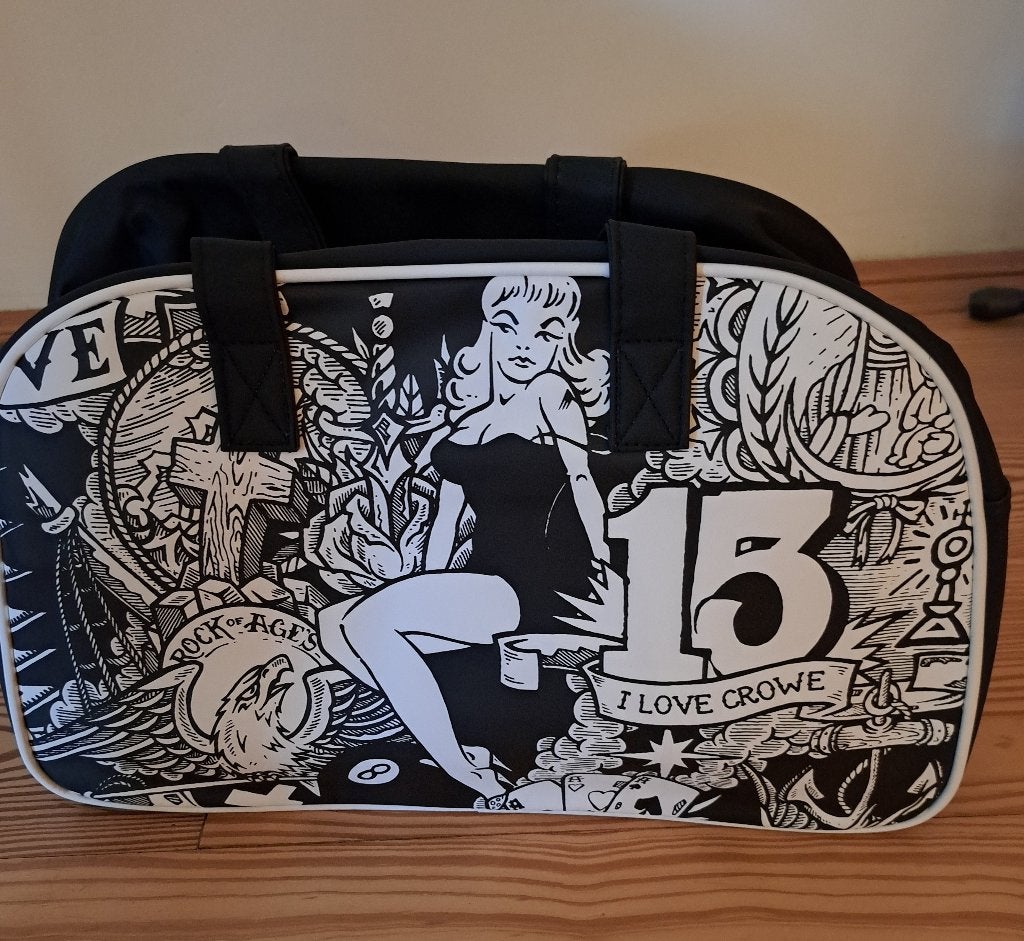 Tas met Schiffmacher bedrukking., Ophalen of Verzenden, Nieuw, Zwart, Shopper