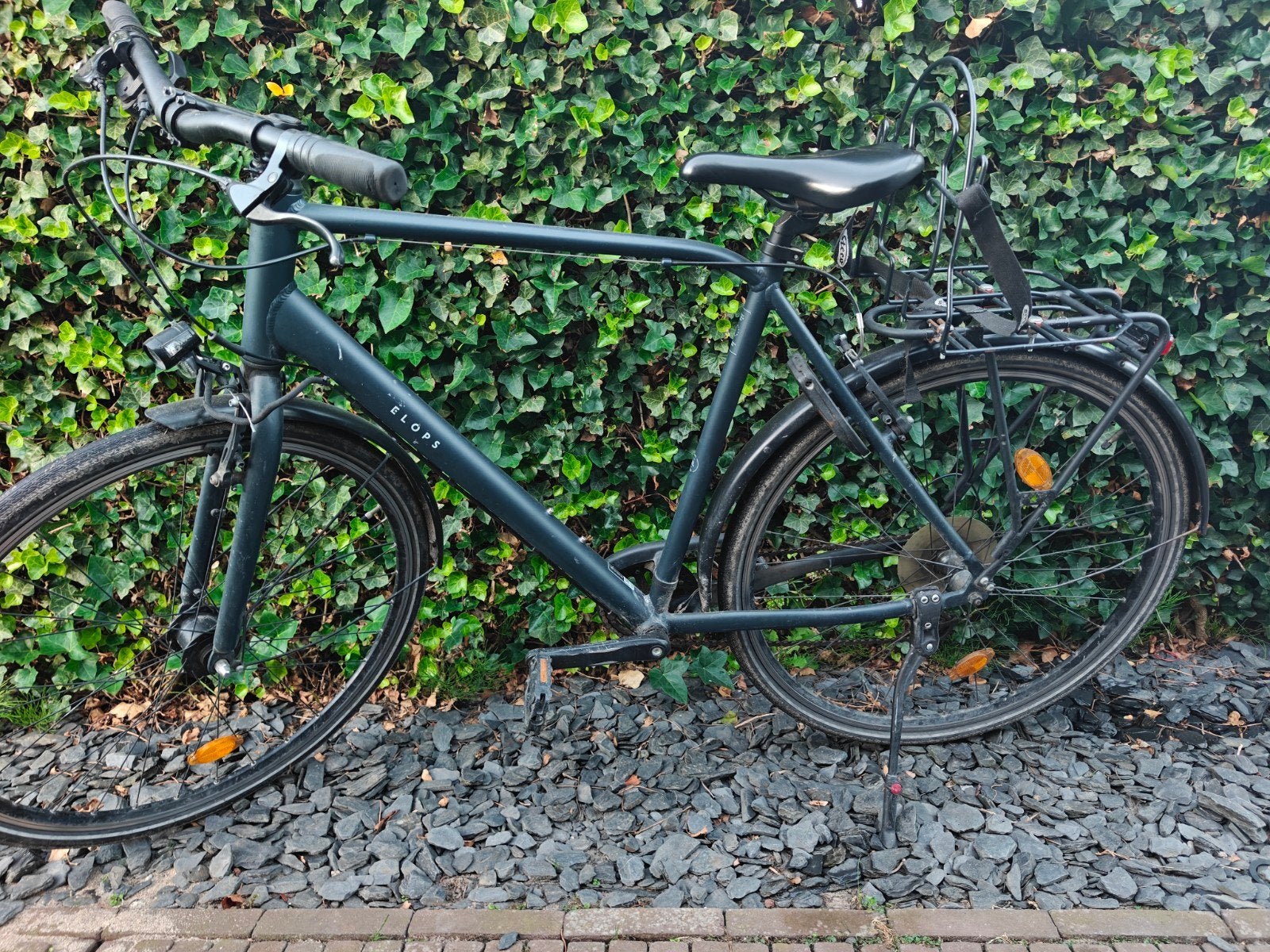 Elops stadsfiets - remblokjes en versnelling aandacht, Ophalen, Gebruikt, Overige typen, Aluminium