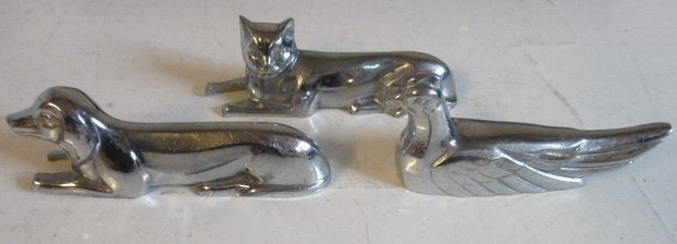 art deco messenleggers 12 dieren Sandoz 7, Verzenden