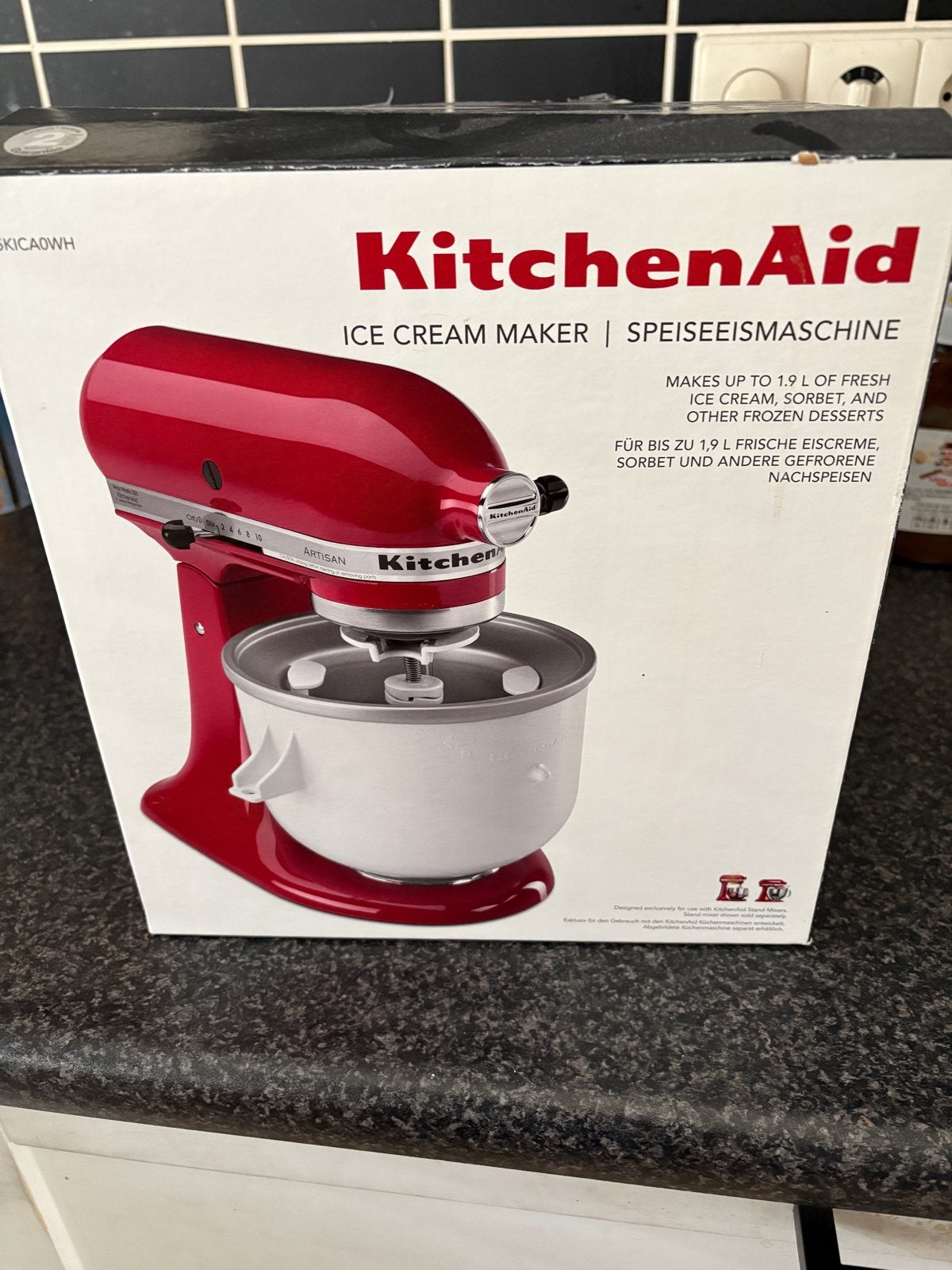 KitchenAid Artisan IJsmaker - Nieuw in verpakking, Ophalen of Verzenden, Nieuw