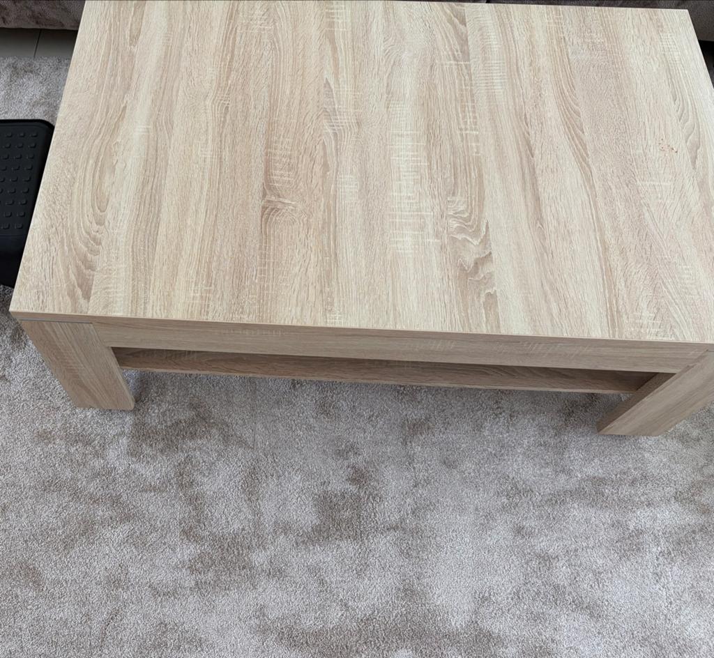 Gratis af te halen salontafel, 120 cm breed, in Zutphen, Gebruikt, 100 tot 150 cm, Ophalen of Verzenden, Rechthoekig