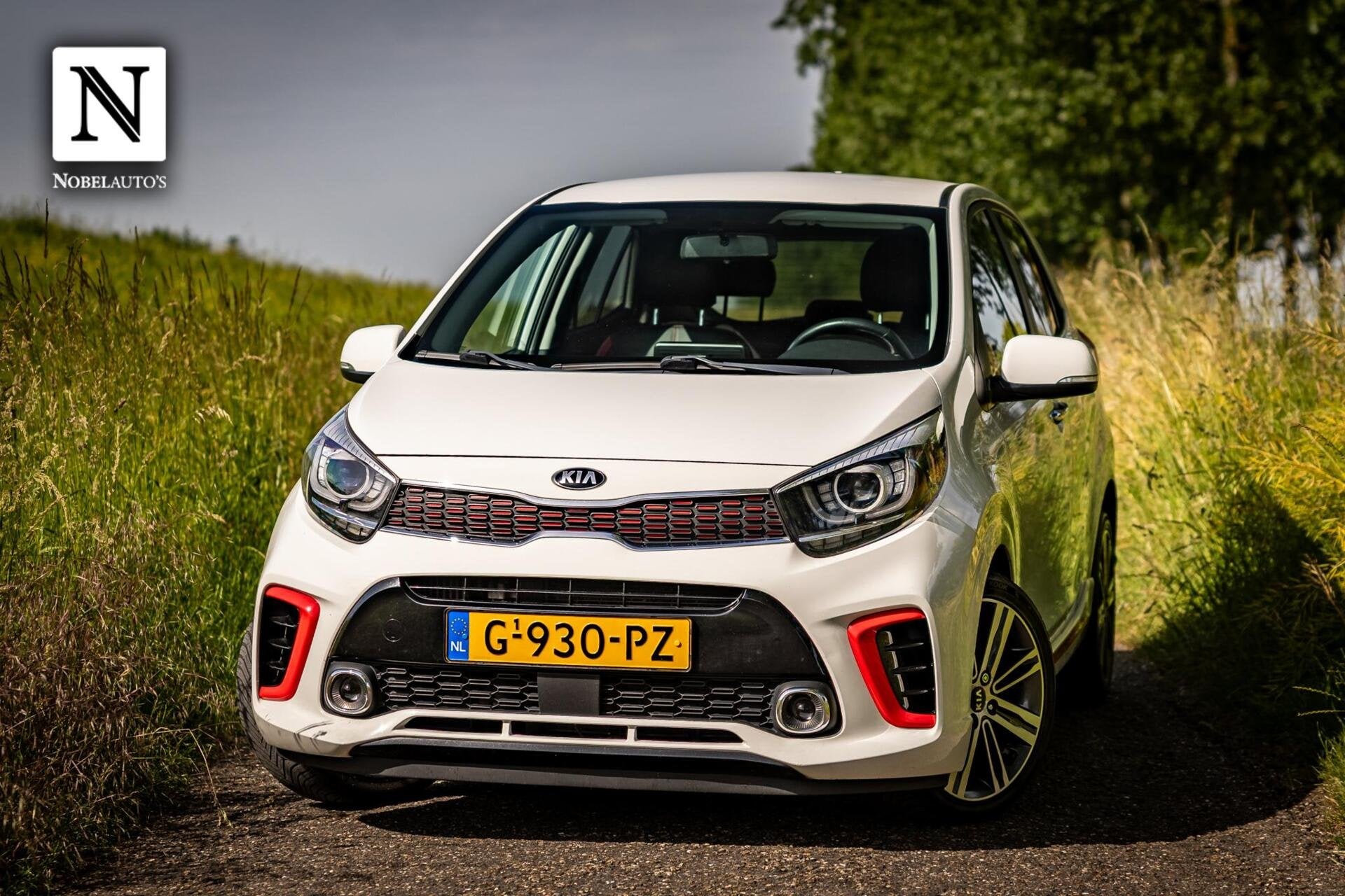 Kia Picanto 1.0 T-GDI GT-Line |Nap |Leder |Camera |Keyless, Auto's, Kia, Voorwielaandrijving, Gebruikt, 920 kg, Met garantie (alle)