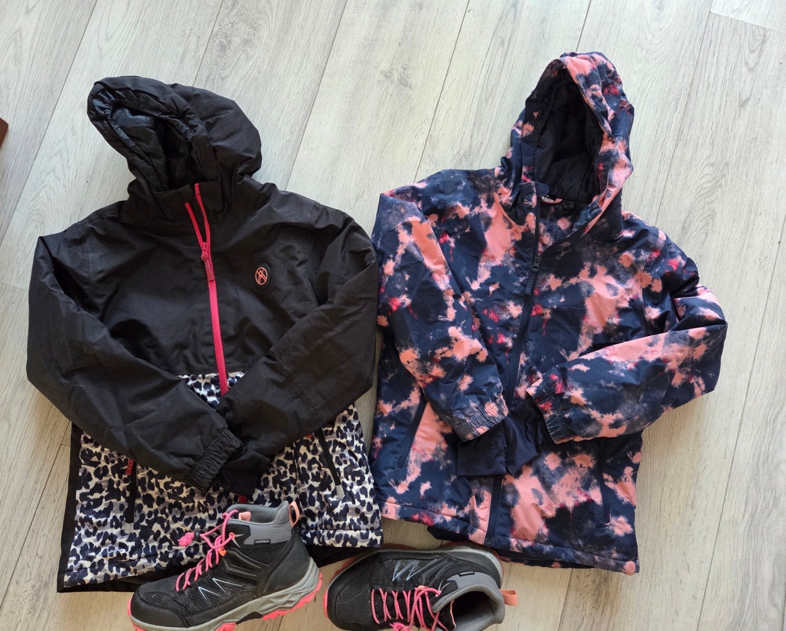 winterjassen kinderen, mountainpeak wandelschoenen, skipak, Kinderen en Baby's, Ophalen, Gebruikt