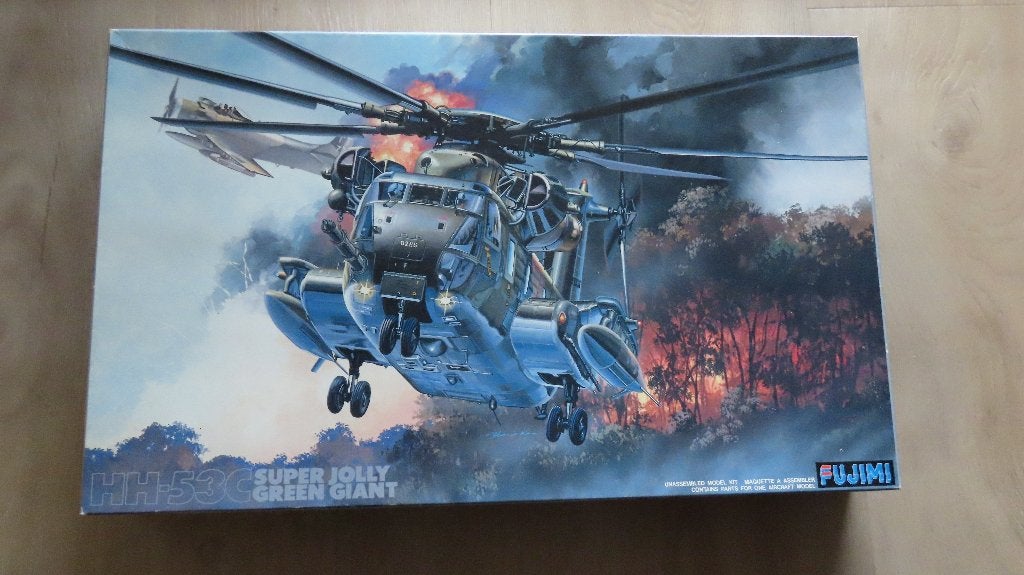 HH-53C Super Jolly Green Giant Fujimi 1/72, Hobby en Vrije tijd, Modelbouw | Vliegtuigen en Helikopters, Overige merken, 1:72 tot 1:144