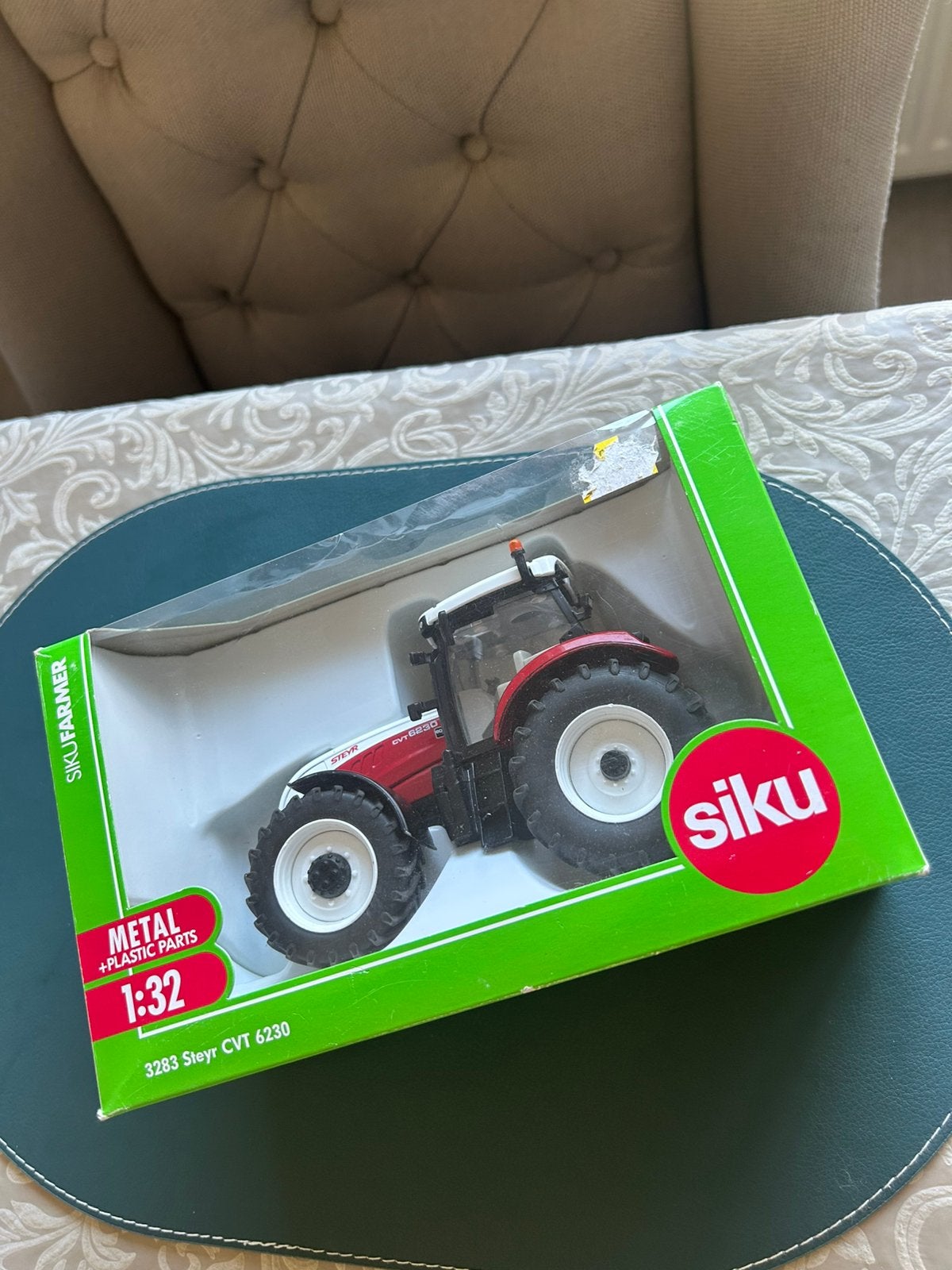 Siku Steyr CVT 6230 Tractor, Verzenden, Gebruikt, Tractor of Landbouw, SIKU