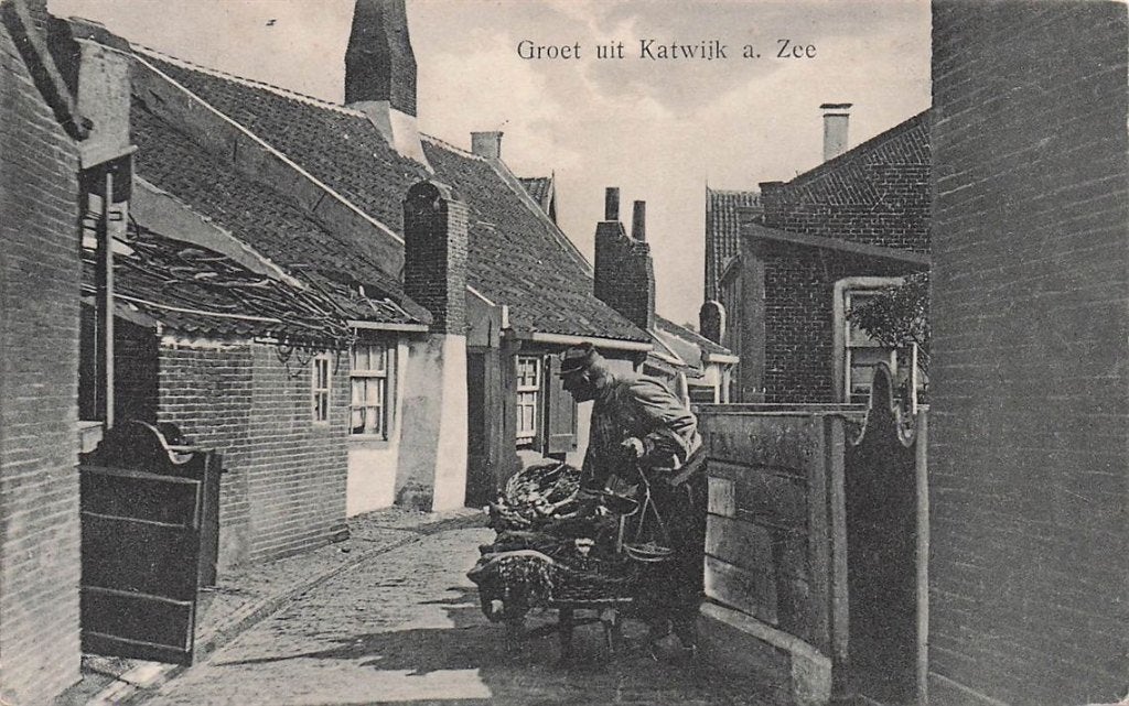 703-344-001 Groet uit Katwijk aan Zee, Verzenden, Voor 1920, Zuid-Holland