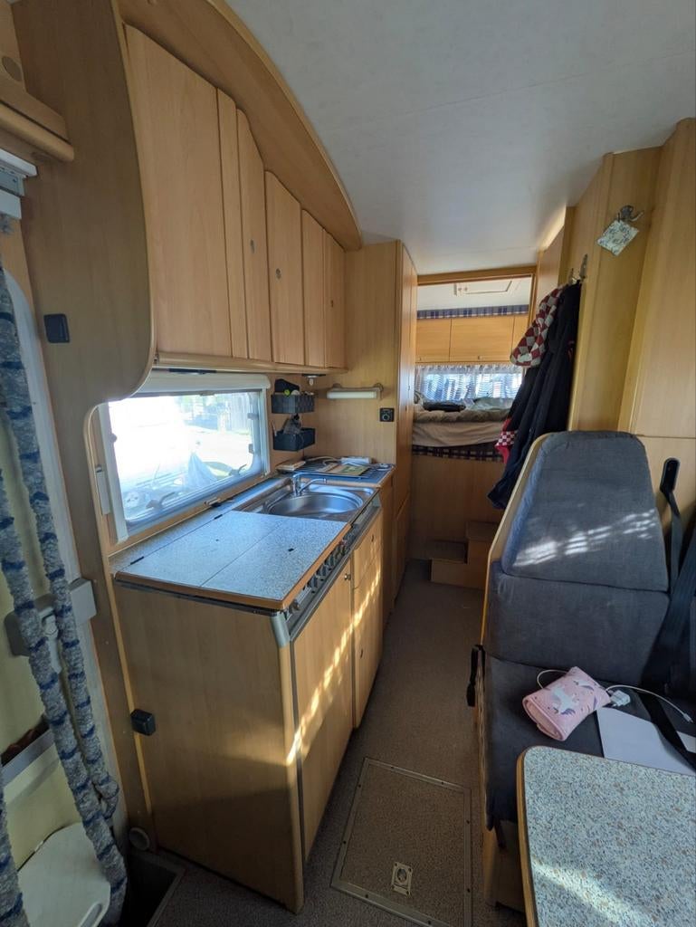 Te koop fiat ducato 2.8 tdi, Caravans en Kamperen, Campers, Particulier, Alkoof, Dethleffs