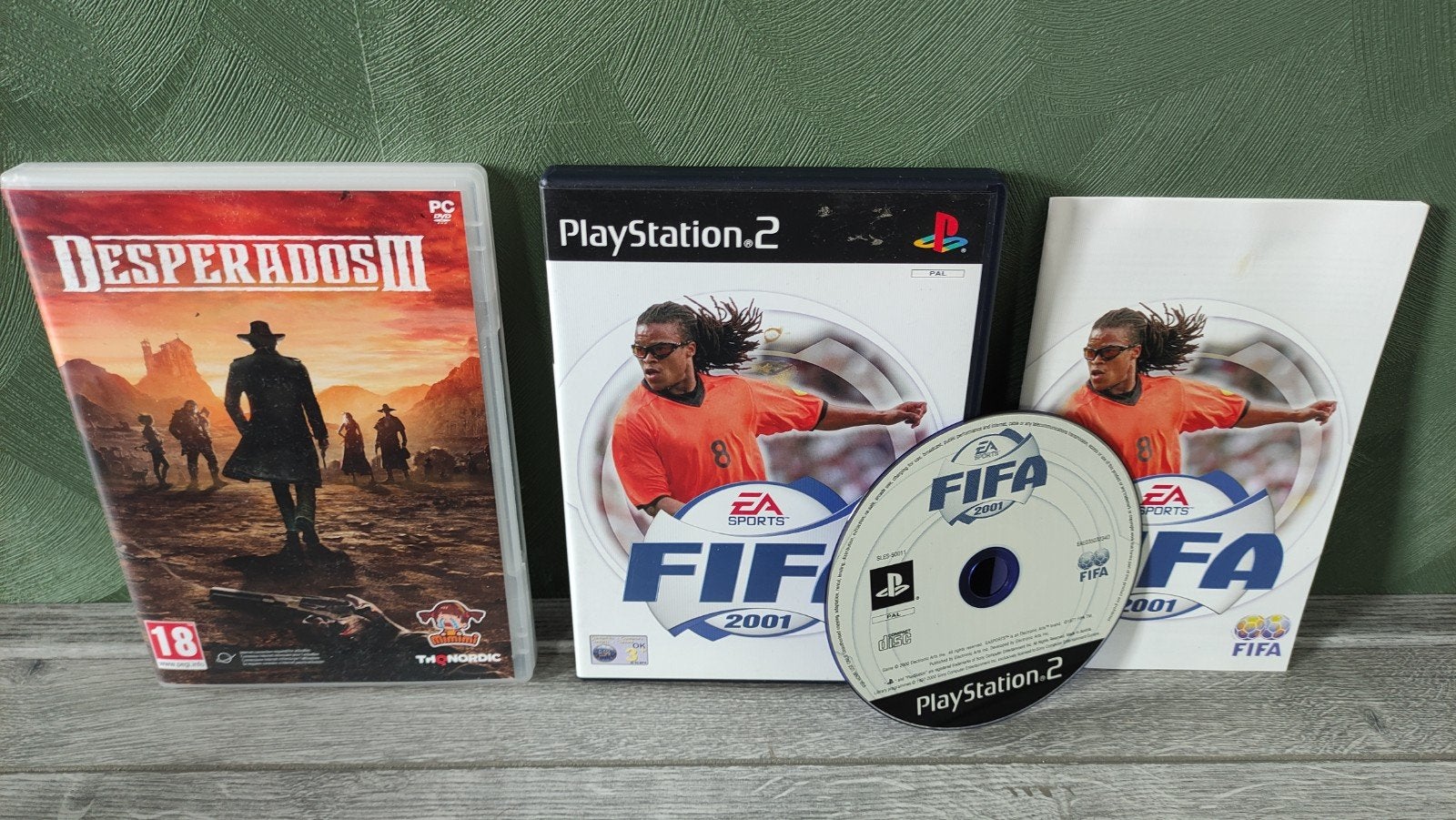 Fifa 2001 ps2 en gratis desperados 3 pc game, Spelcomputers en Games, Games | Sony PlayStation 2, 3 spelers of meer, Ophalen of Verzenden