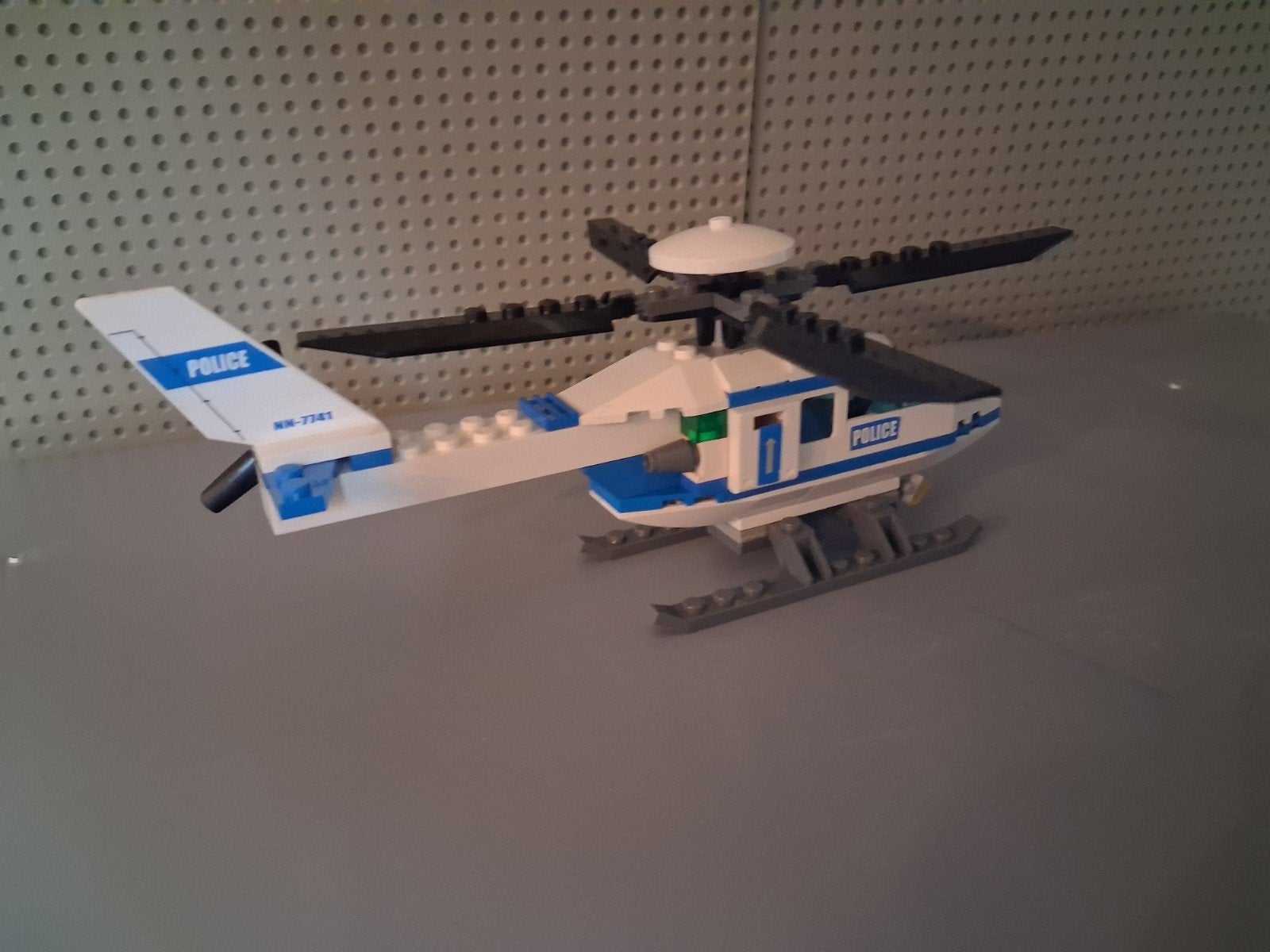Lego 7741 politie helikopter, Gebruikt, Verzenden, Lego, Complete set