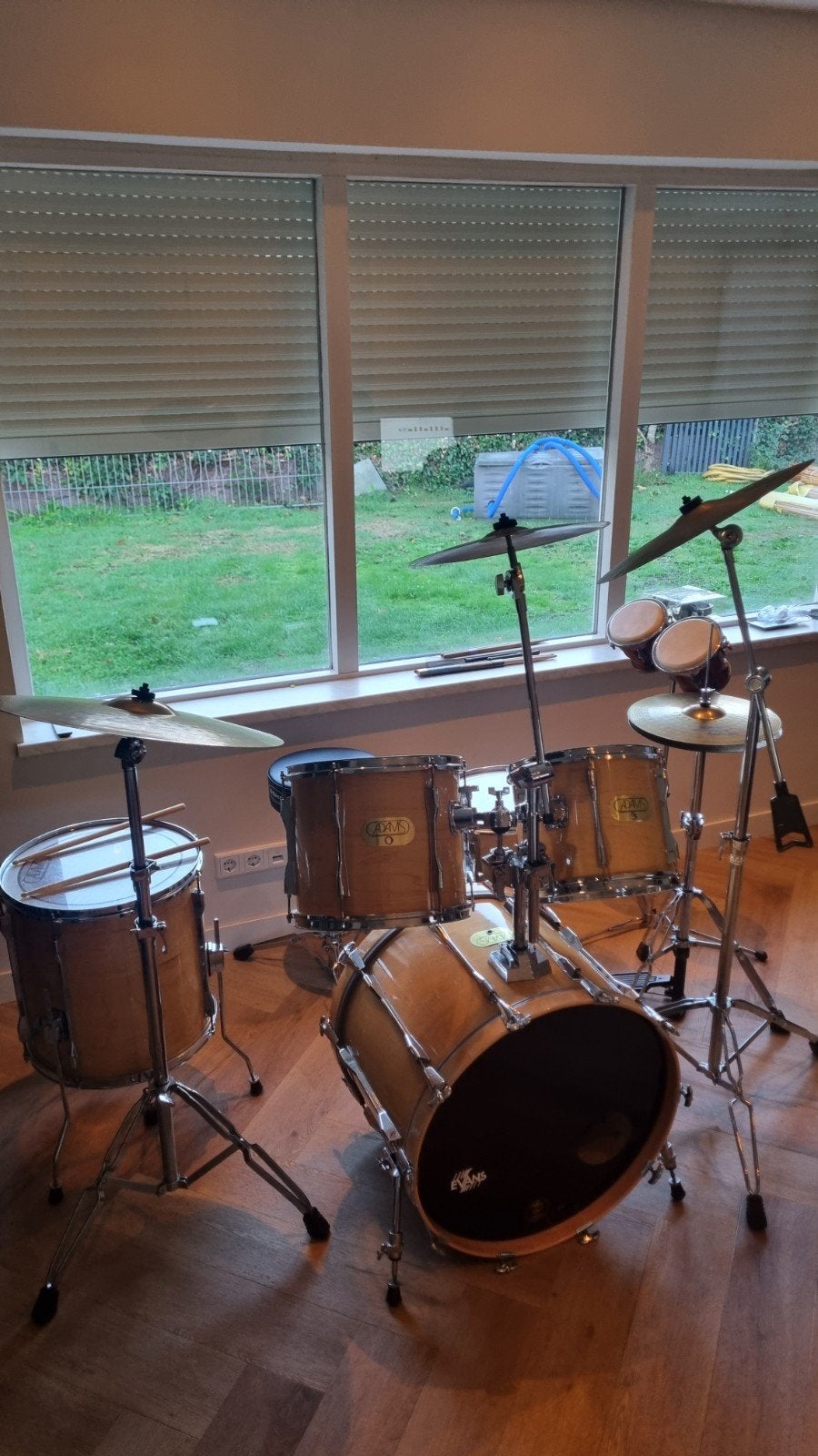 Adams 6000 Series drumstel compleet!, Muziek en Instrumenten, Ophalen, Gebruikt, Overige merken