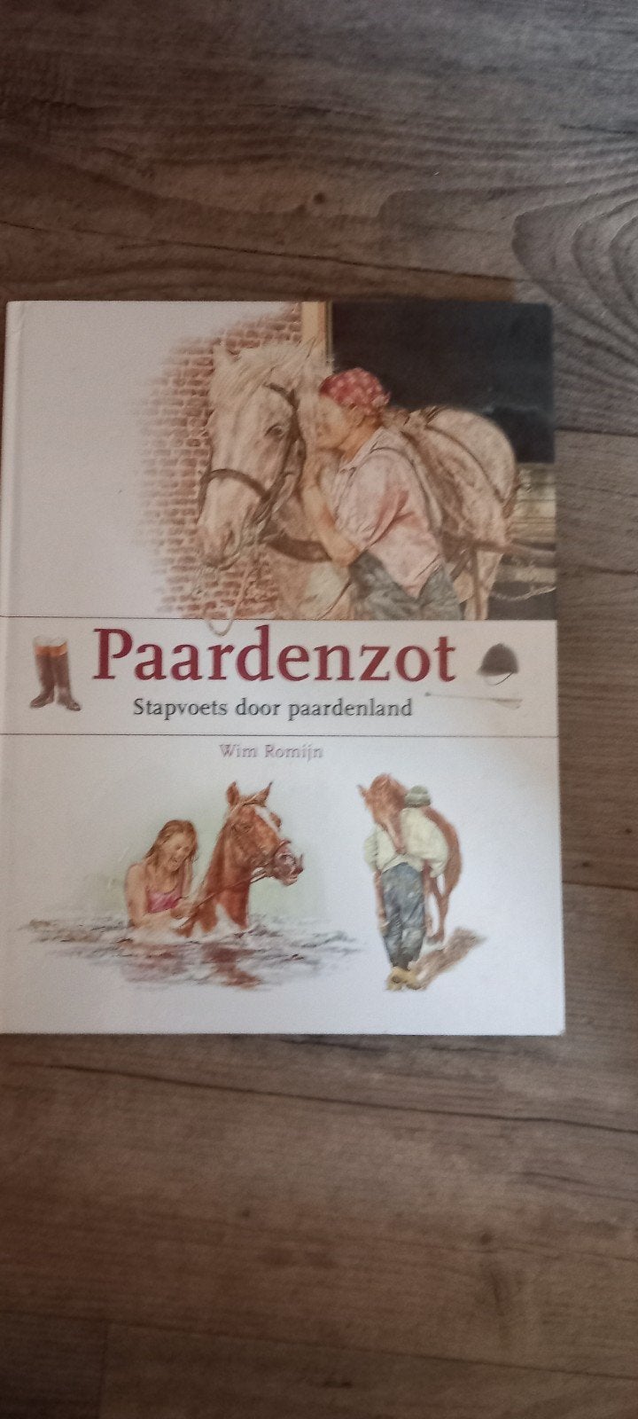 Paardenzot - Stapvoets door paardenland - Wim Romijn, Ophalen of Verzenden, Zo goed als nieuw, Wim Romijn, Non-fictie