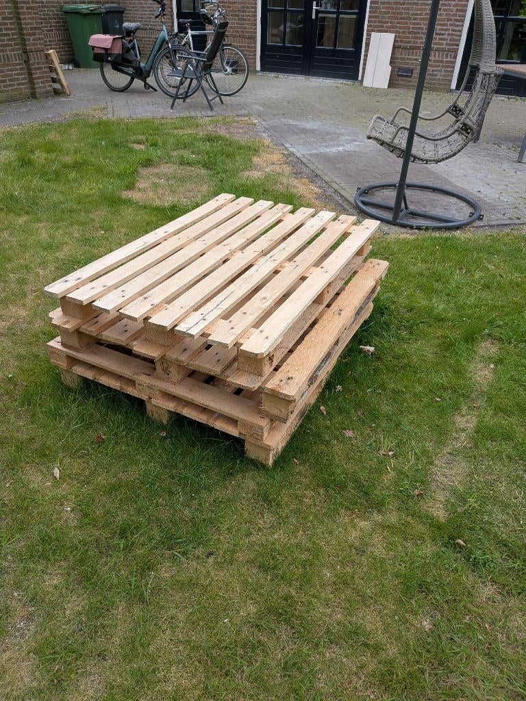Pallets, Ophalen, Gebruikt, 50 mm of meer, Pallet