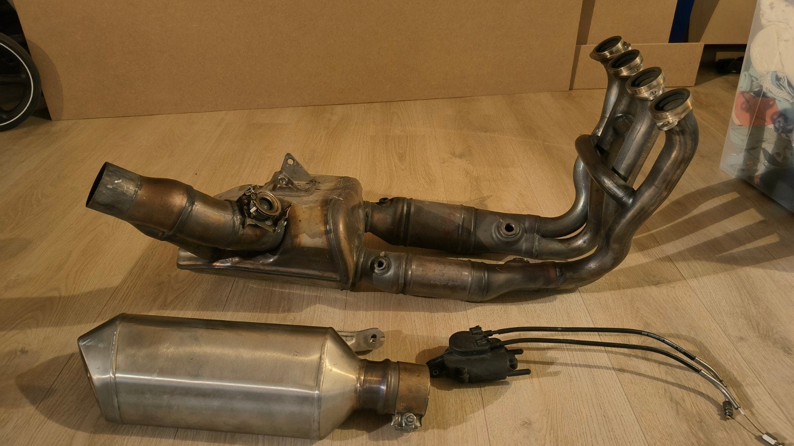 Uitlaat BMW S1000RR OEM 2019+ K67 S 1000 RR, Ophalen of Verzenden, Gebruikt