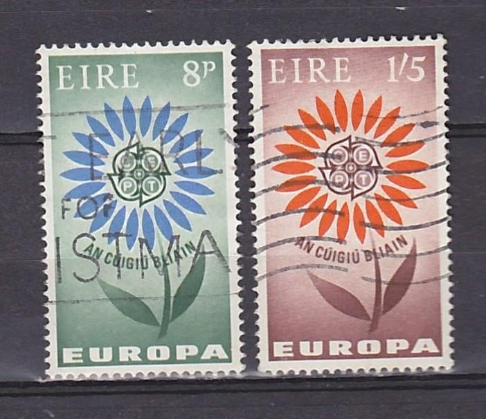 Ierland 1964 europa, Verzenden, Ierland, Gestempeld