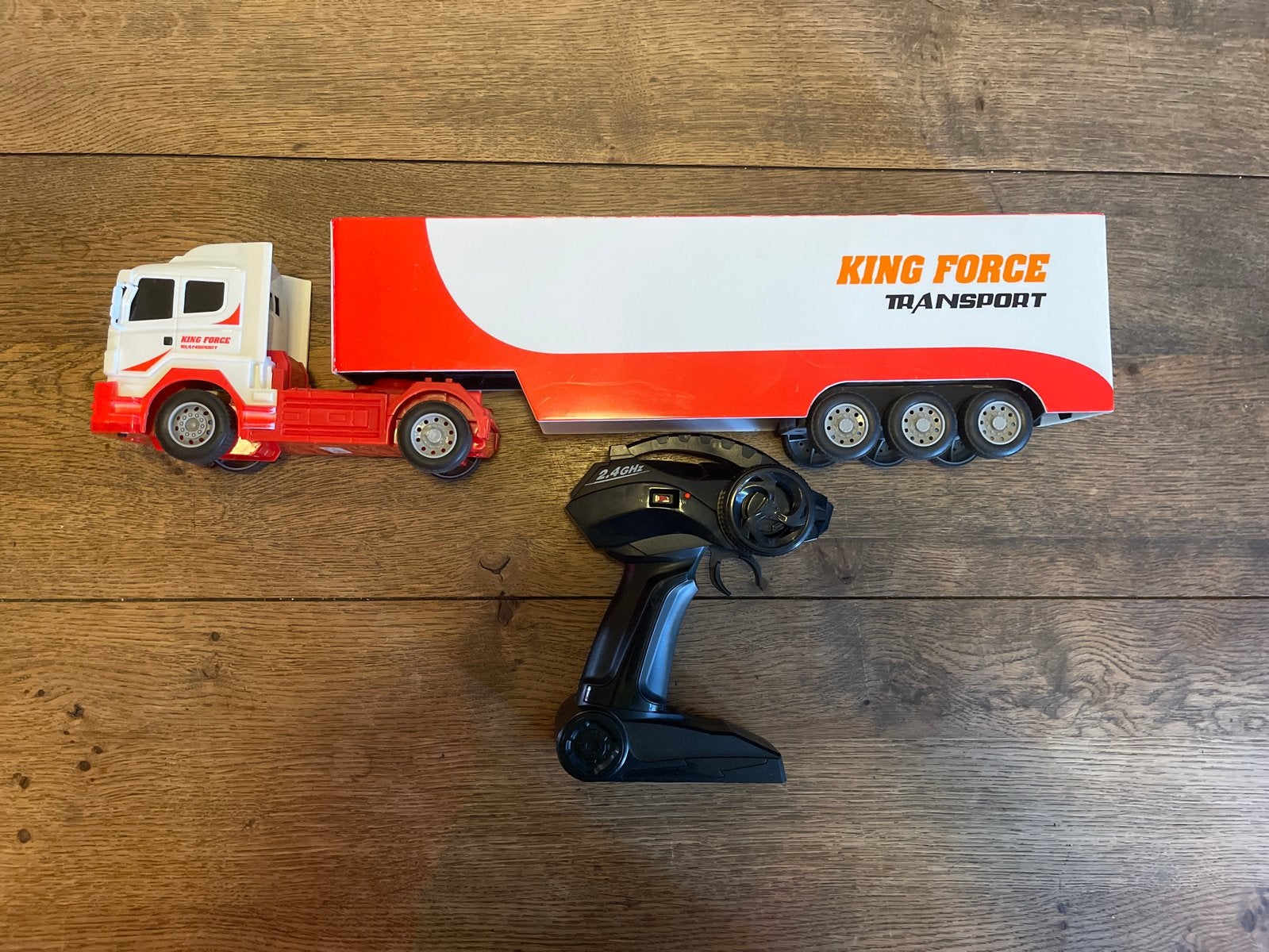 Afstand bestuurbare vrachtwagen, Groter dan 1:32, Zo goed als nieuw, Truck, Ophalen