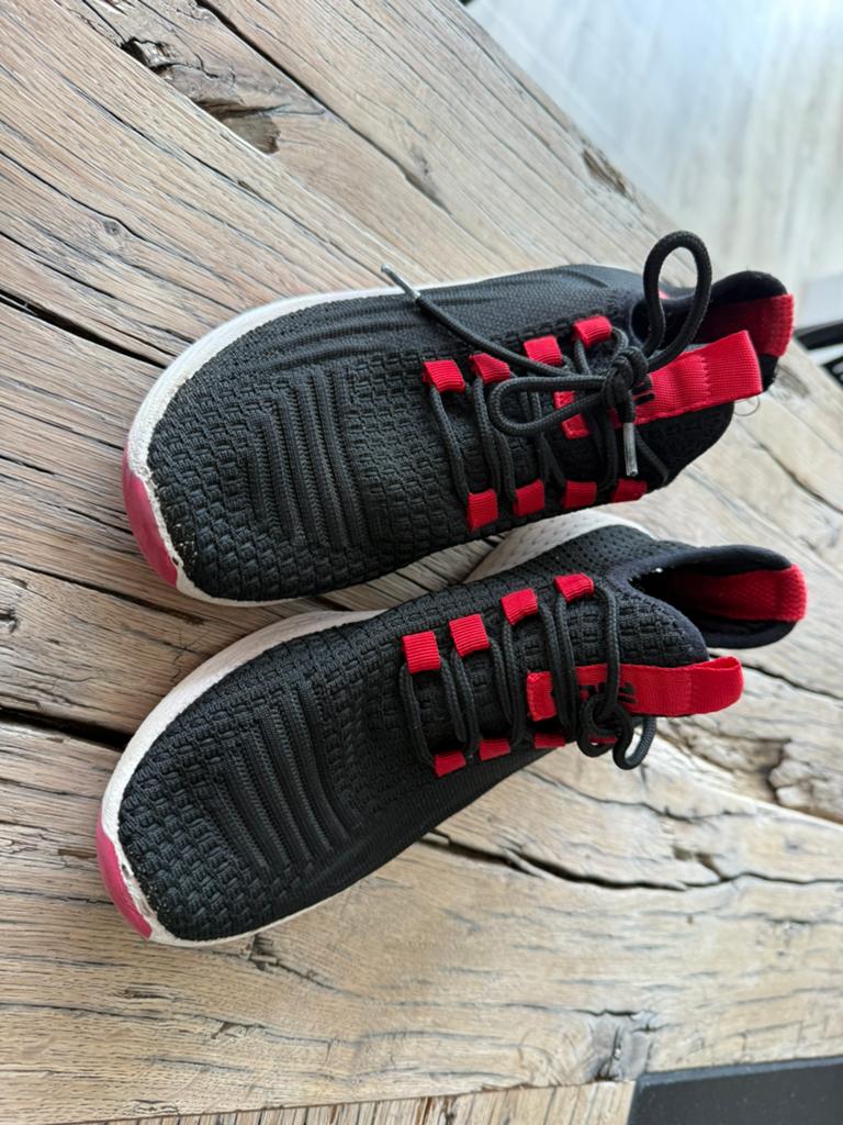 Fila sneakers zwart/rood maat 38, Ophalen of Verzenden, Gedragen, Zwart, Sneakers of Gympen