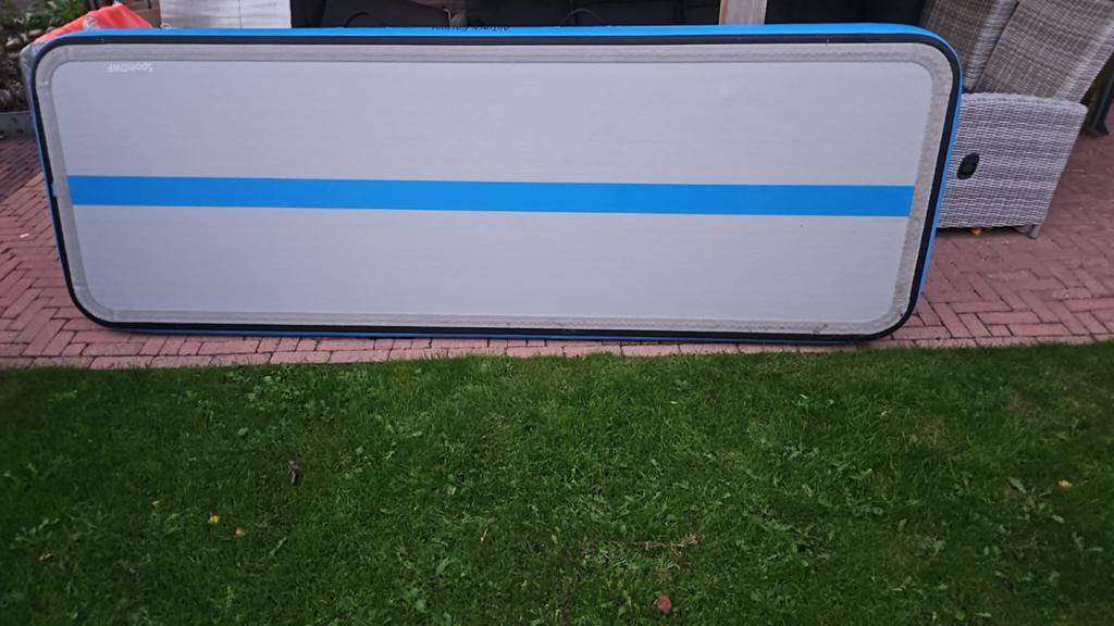 Airtrack, Gebruikt, Blauw, Materiaal, Kindermaat 122 t/m 140