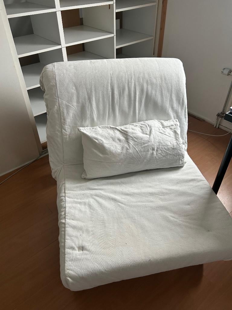 lycksele lövås slaapstoel Ikea, Ophalen, Gebruikt, Eenpersoons, 190 cm of minder