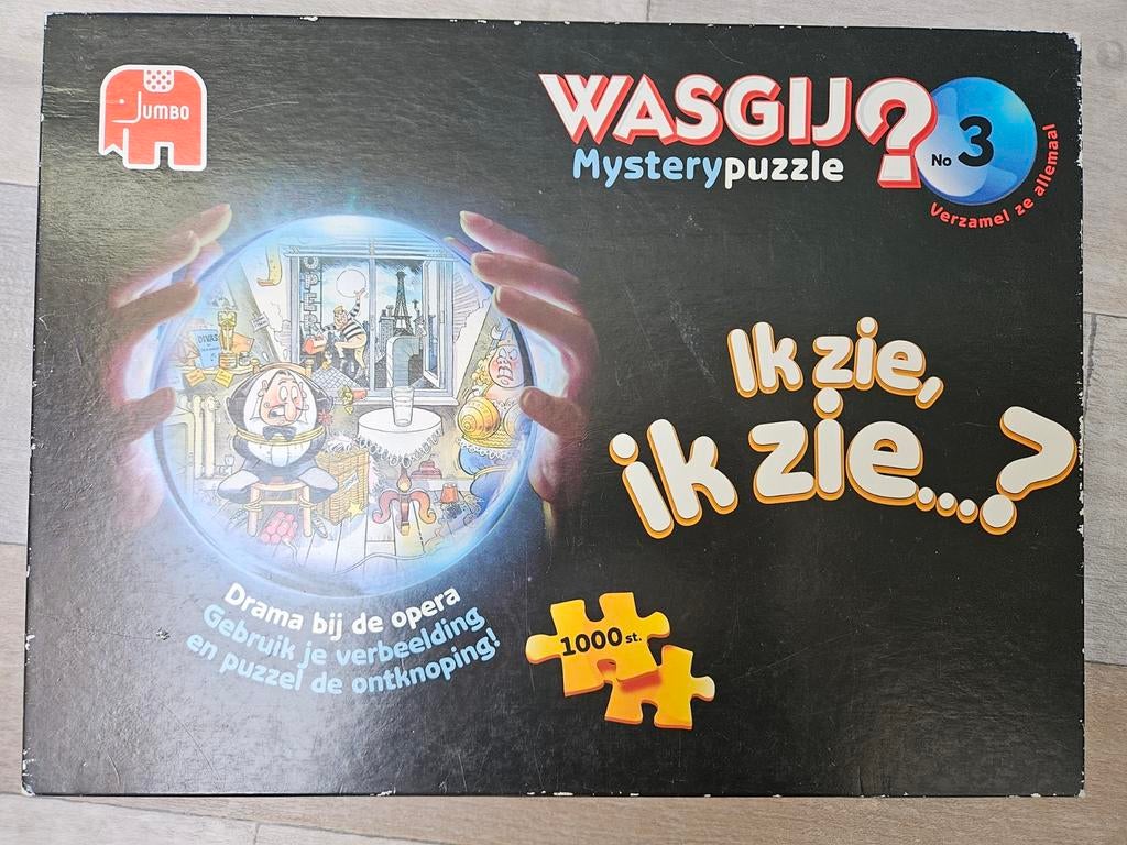 Wasgij mystery 3, Ophalen, 500 t/m 1500 stukjes, Zo goed als nieuw