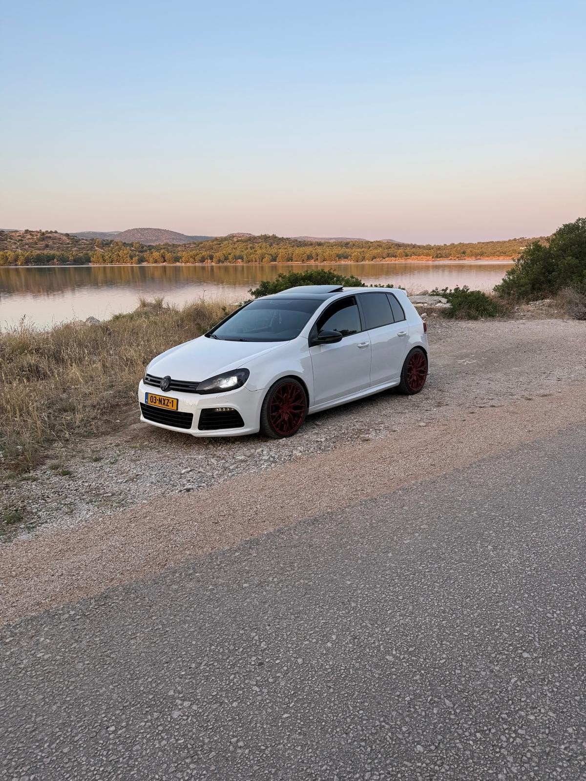 Volkswagen Golf 2.0 TSI R 199KW 4MOTION R DSG 2011 Wit, Auto's, 1441 kg, 4 cilinders, 1984 cc, Wit