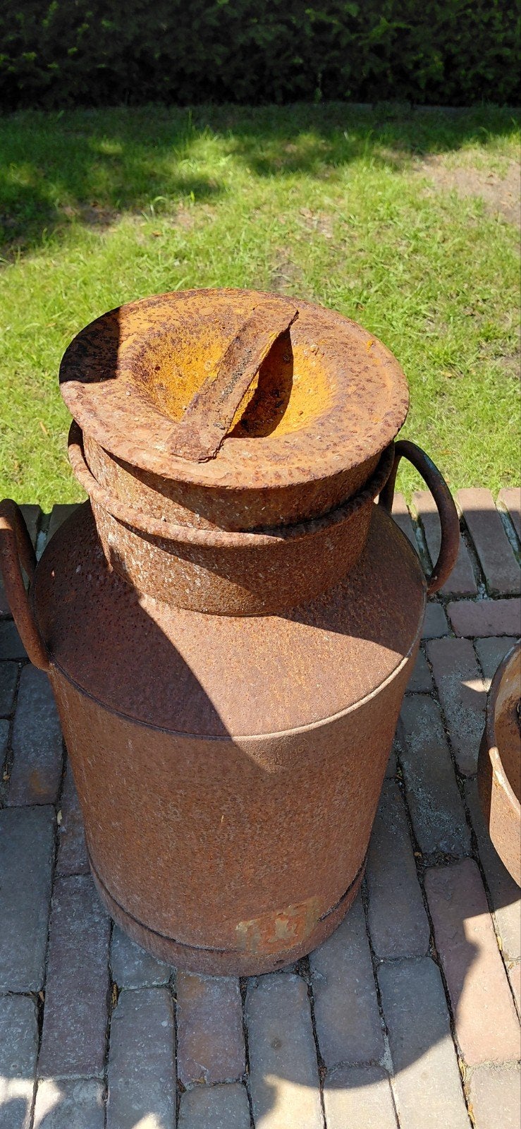Antieke melkbus met zeef - Decoratief en uniek, Antiek en Kunst, Antiek | Woonaccessoires, Ophalen of Verzenden