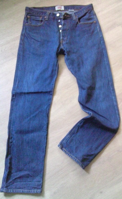 LEVIS 501 spijkerbroek maat W34 L34, Kleding | Heren, Levi's, Blauw, Ophalen of Verzenden, W33 - W34 (confectie 48/50)