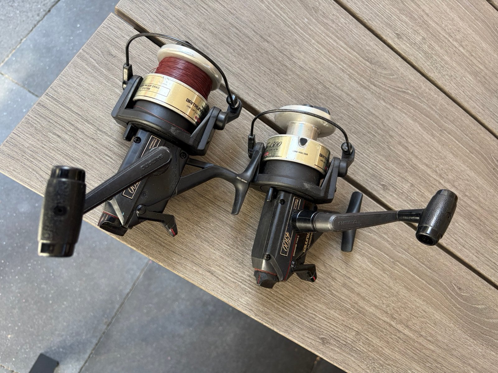 2x Shimano 4500, Ophalen, Gebruikt, Molen