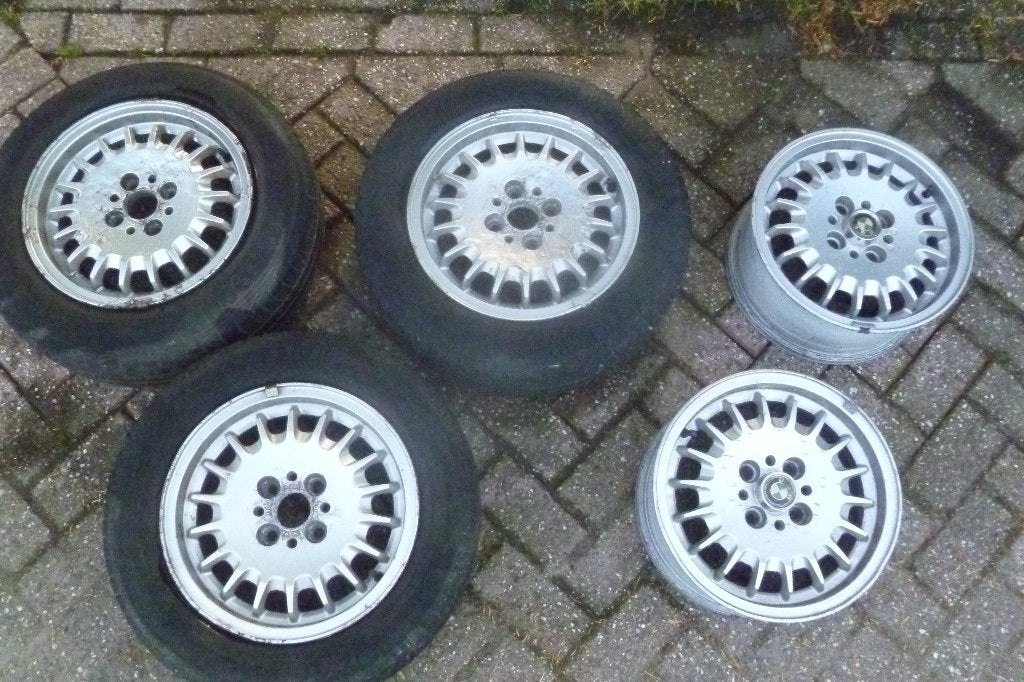 5 wielen Kroonkurk velgen voor een BMW E30 316, 318, 320 323, Auto-onderdelen, Ophalen, 14 inch, Overige, Gebruikt