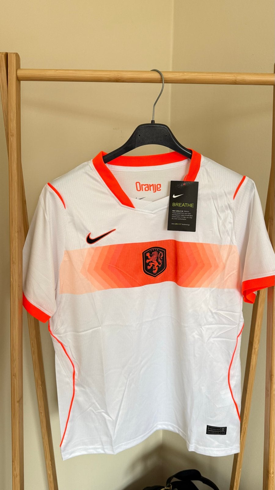 Nederlands oranje Elftal Uittenue – Kids, Sport en Fitness, Voetbal, Nieuw, Shirt, Maat XS of kleiner, Ophalen of Verzenden