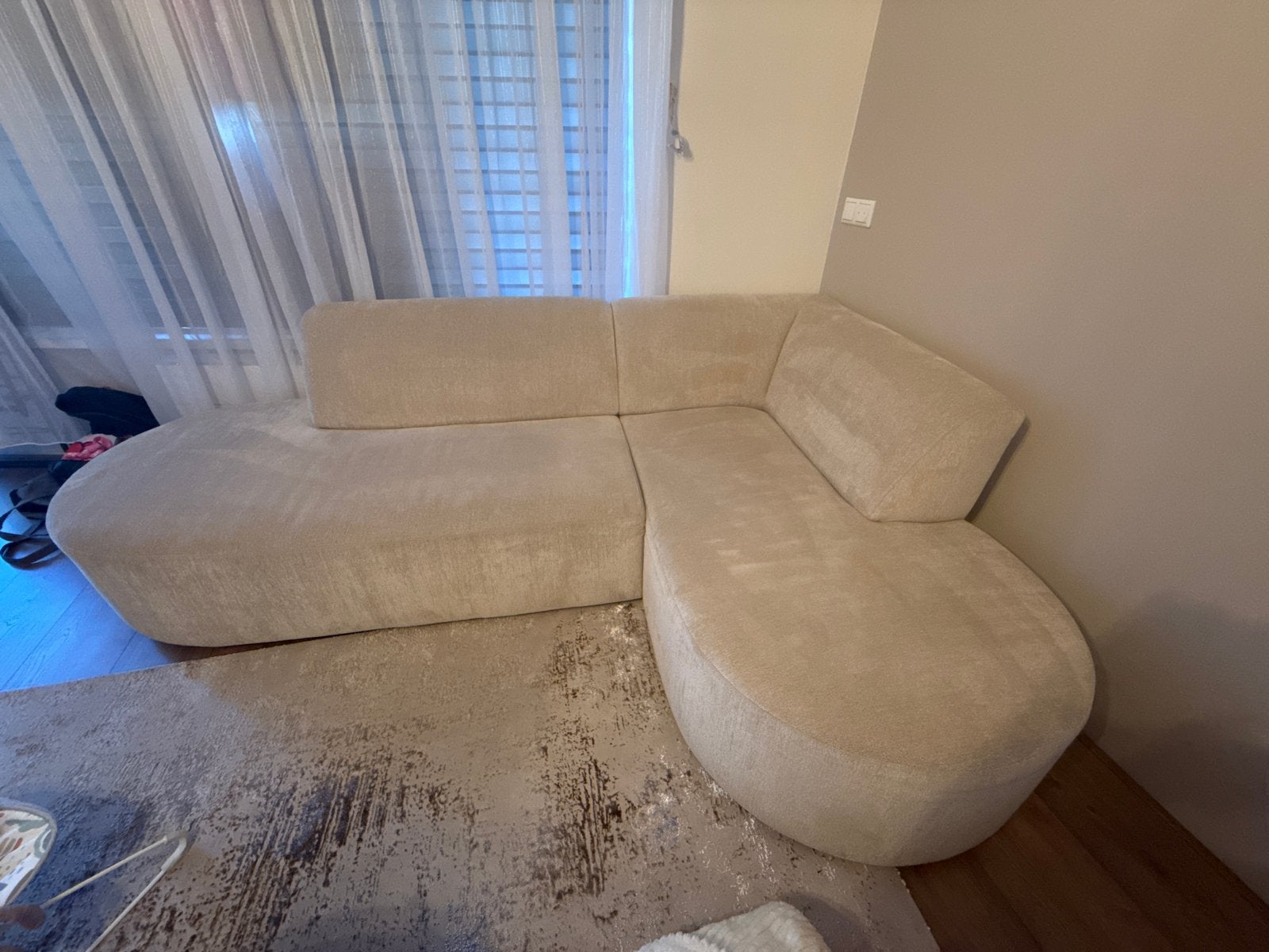 Moderne Hoekbank - Comfortabel en Stijlvol, Huis en Inrichting, Banken | Bankstellen, Ophalen, 250 tot 300 cm, 100 tot 125 cm