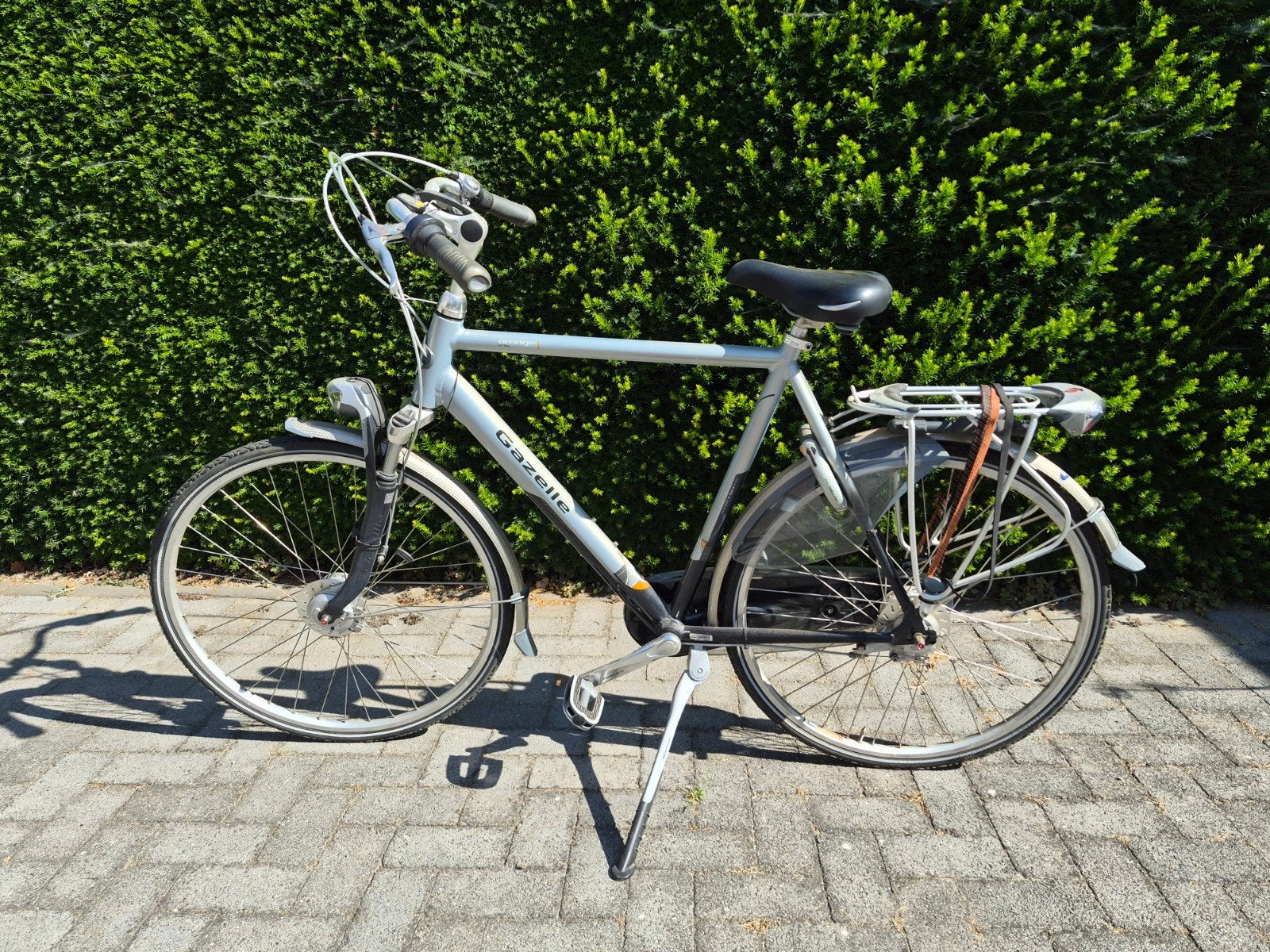 Gazelle Orange C7 Herenfiets - Zo goed als nieuw, Fietsen en Brommers, Fietsen | Heren | Herenfietsen, Ophalen, Versnellingen