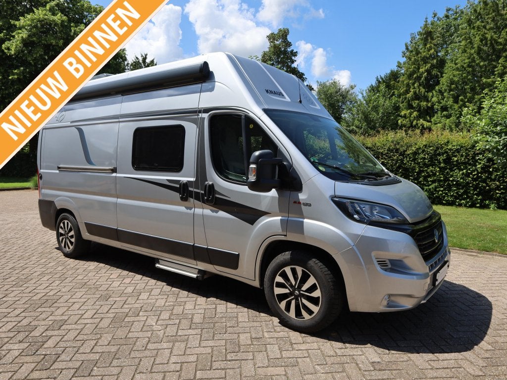 Knaus Boxstar Solution 4 4 persoons met dakairco, Niet ingevuld, Buscamper of Camperbus, Luifel, Ringverwarming