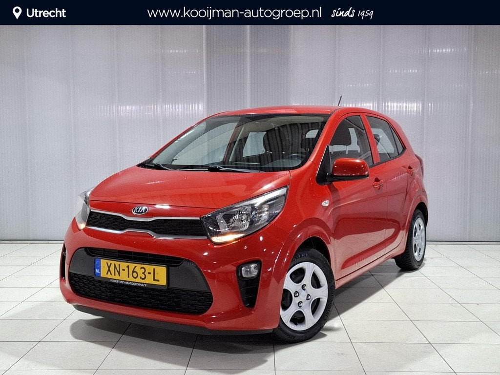 Kia Picanto 1.0 MPi 67pk 4-zits EconomyPlusLine Bluetooth, A, Auto's, Kia, Bedrijf, Te koop, Picanto, ABS, Airbags, Airconditioning