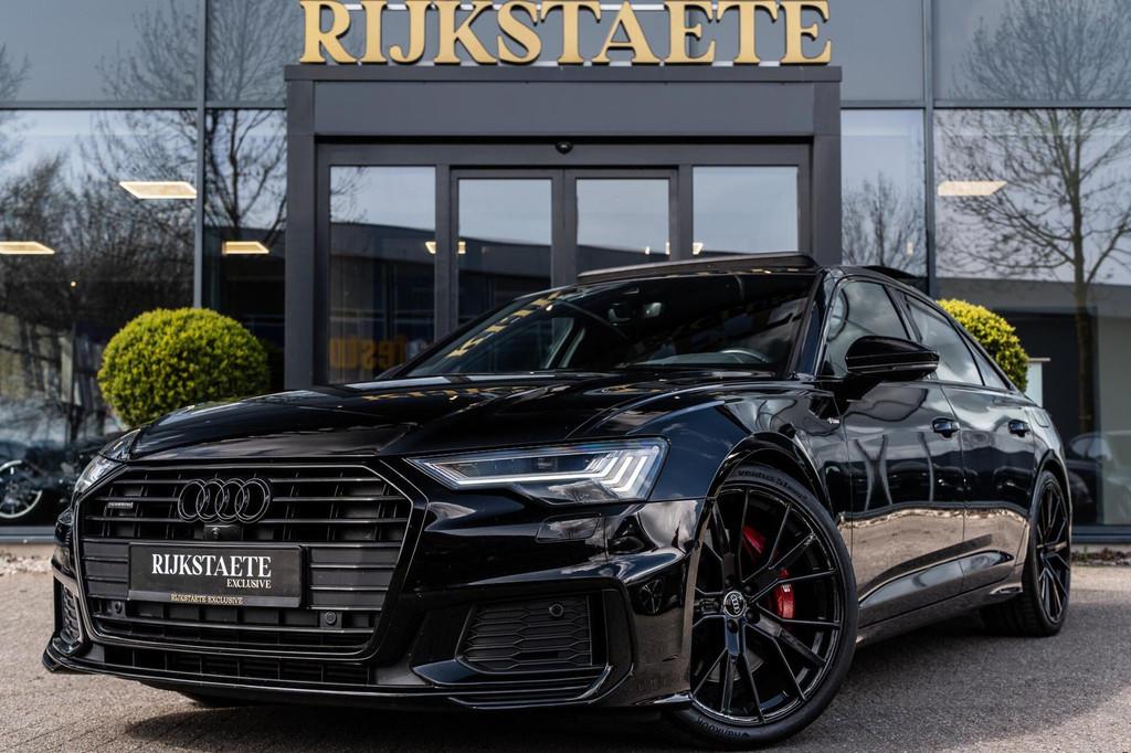 Audi A6 Limousine 55 TFSI e Quattro Competition|PANO|B&O|21', Auto's, Audi, Bedrijf, Te koop, A6, 360° camera, 4x4, ABS, Achteruitrijcamera
