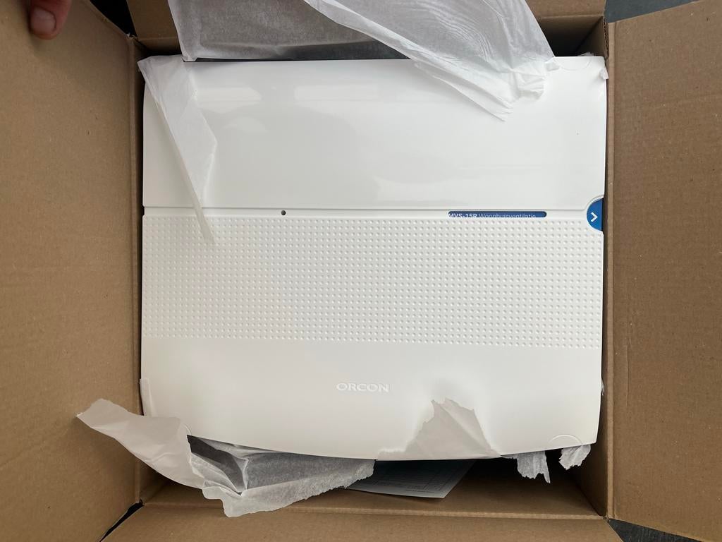 Orcon MVS-15 ventilatie box nieuw met afstandsbediening, Ophalen of Verzenden, Nieuw, Ventilator en Afzuiger