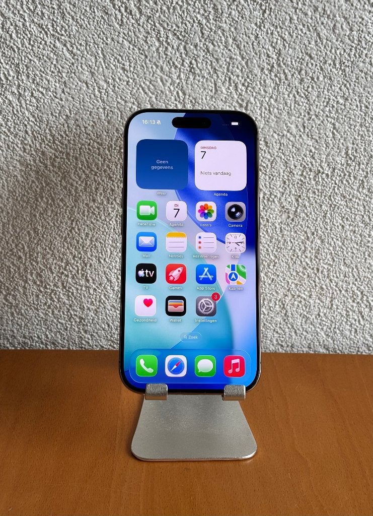 Apple iPhone 16 Pro 128GB Goud | Garantie | Nette staat, Telecommunicatie, IPhone 16 Pro, 128 GB, Refurbished, Ophalen of Verzenden