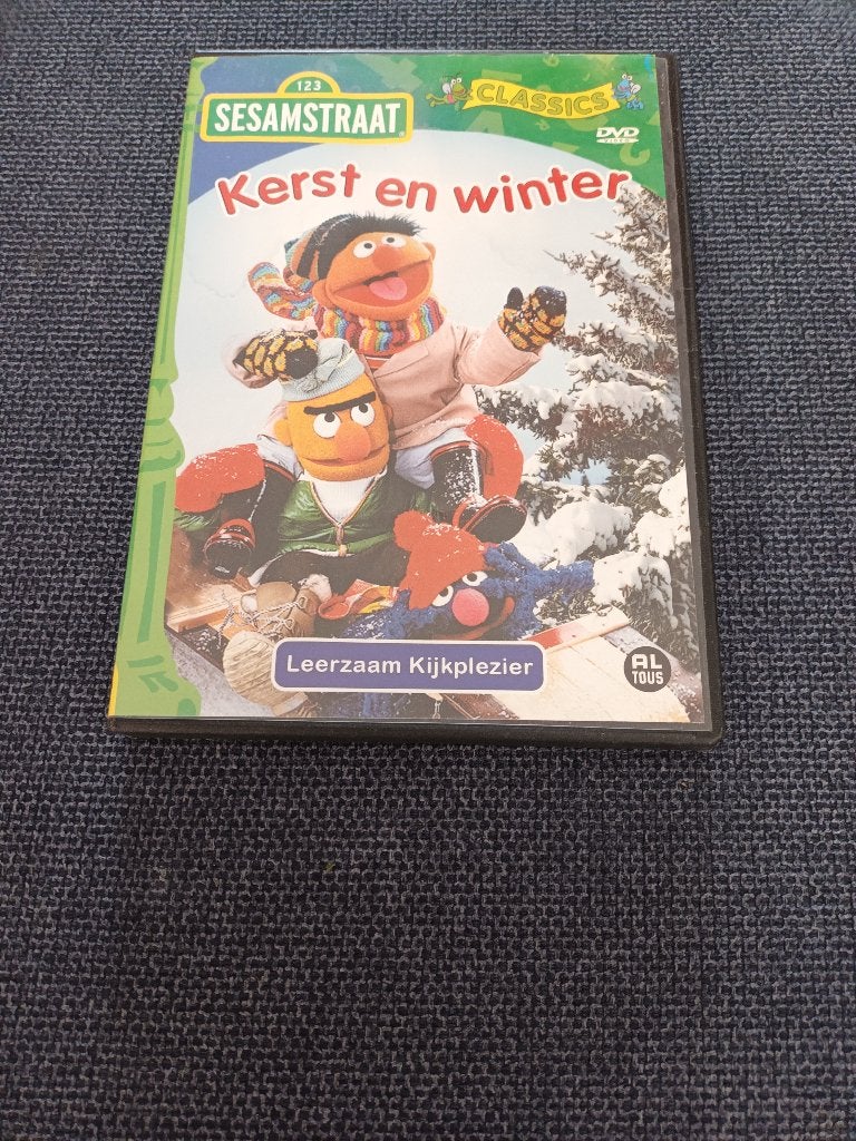 SESAMSTRAAT - Kerst en winter, Alle leeftijden, Ophalen of Verzenden, Zo goed als nieuw, Educatief