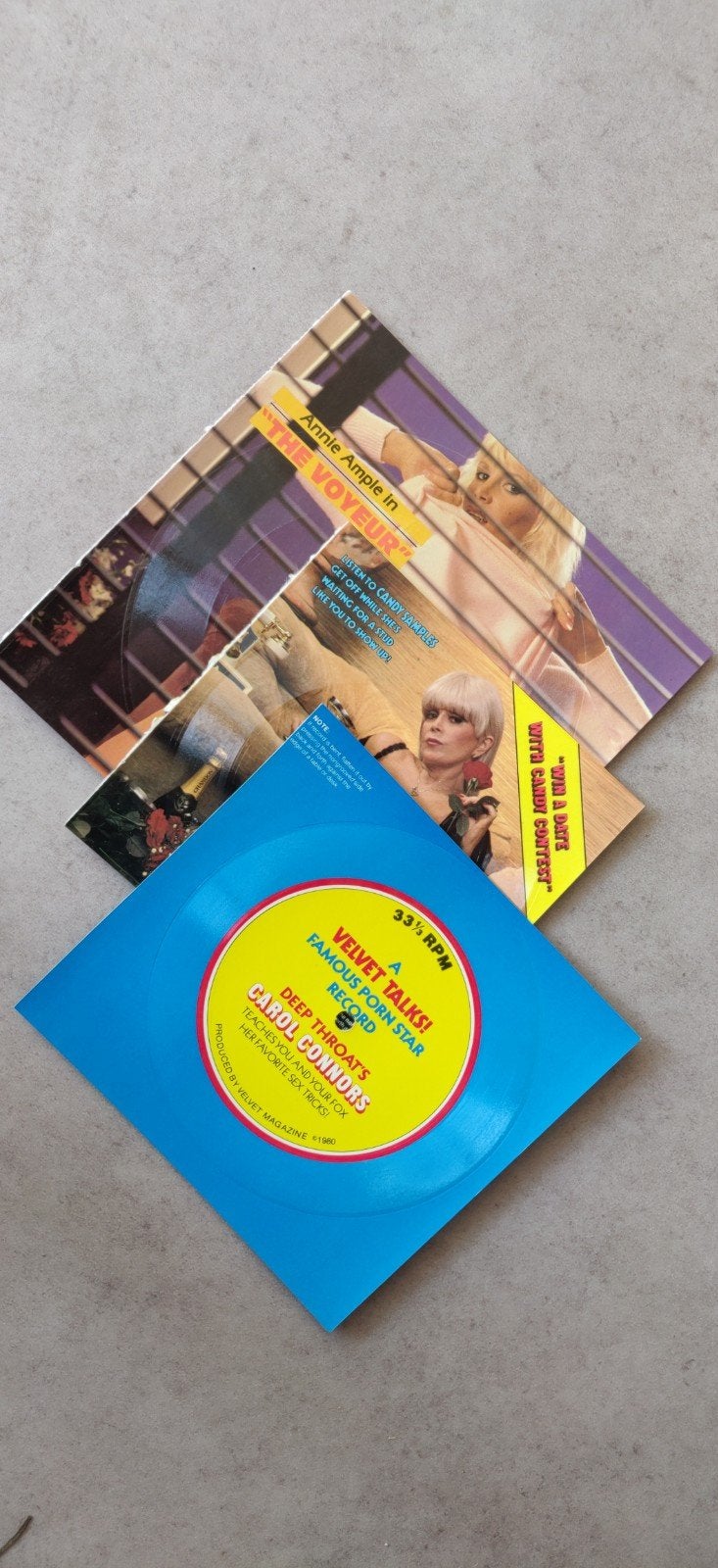flexidisc drie stuks velvet candy, Ophalen of Verzenden, 12 inch