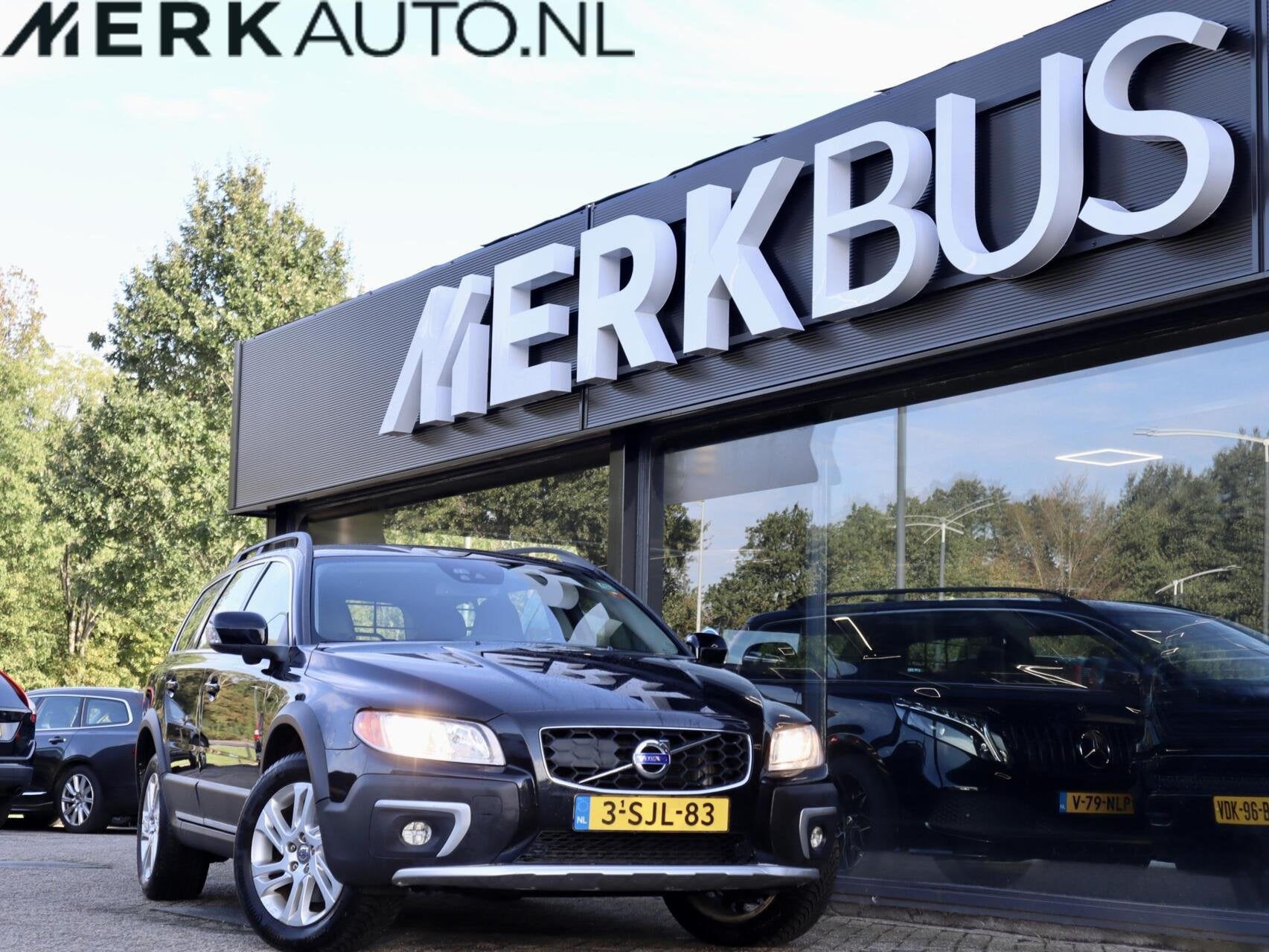 Volvo XC70 D4 Automaat, 5 Cilinder, Adaptive Cruise, Leder., Auto's, Gebruikt, Zwart, 1984 cc, XC70