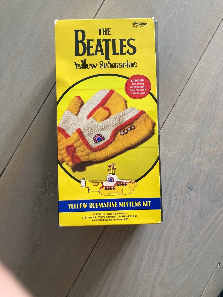 Beatles mitten set, Ophalen of Verzenden, Zo goed als nieuw