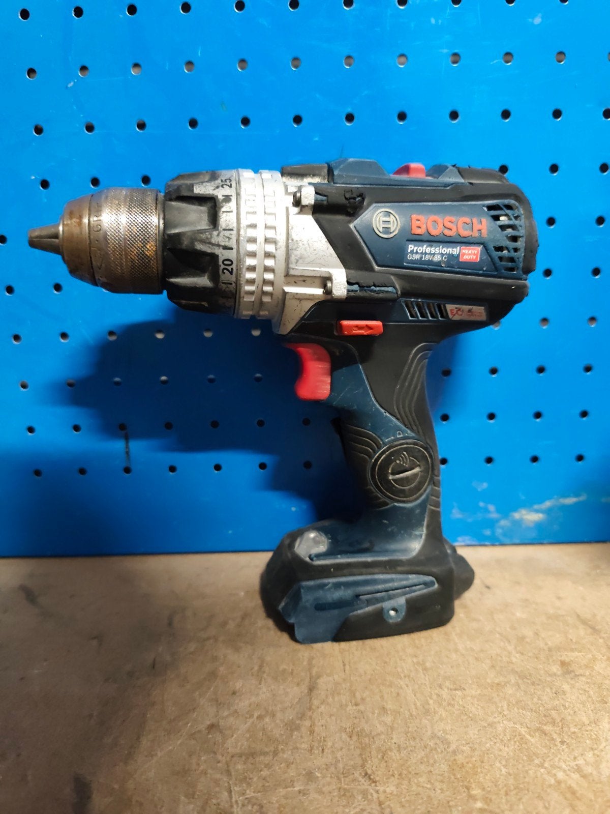 Bosch professional 18v accu boormachine, Doe-het-zelf en Verbouw, Gereedschap | Boormachines, Ophalen of Verzenden, Zo goed als nieuw