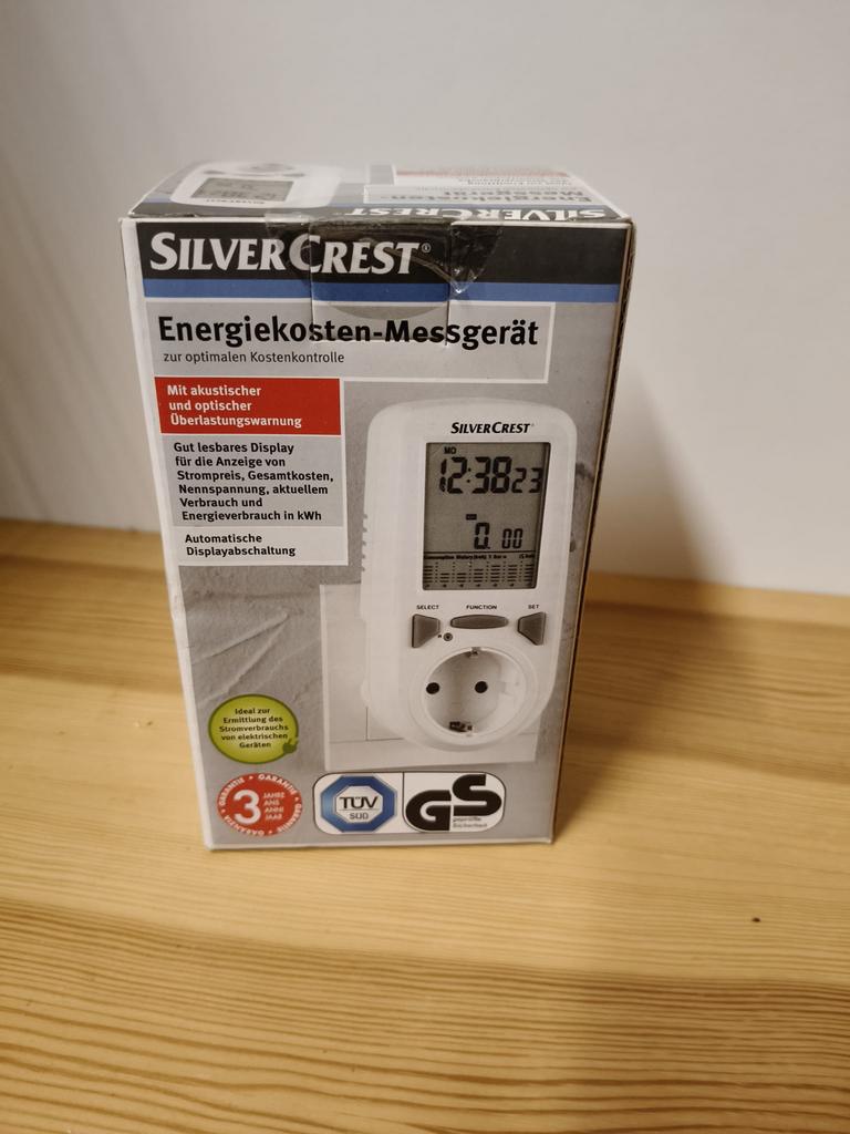 SilverCrest Energiekosten-meetapparaat, Ophalen of Verzenden, Nieuw, Elektriciteit