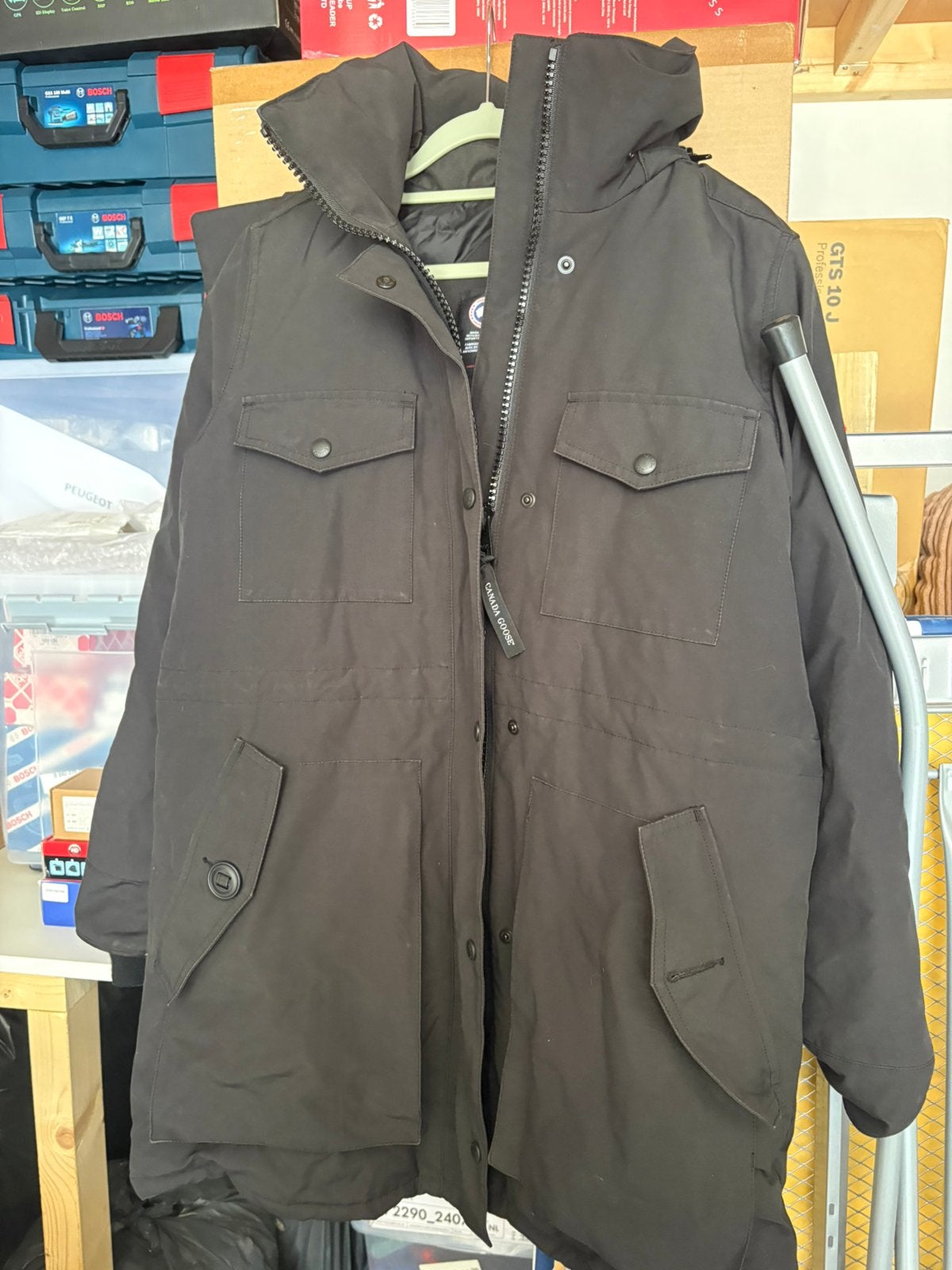 Canada goose winterjas dames M, Ophalen of Verzenden, Zo goed als nieuw, Maat 38/40 (M), Zwart