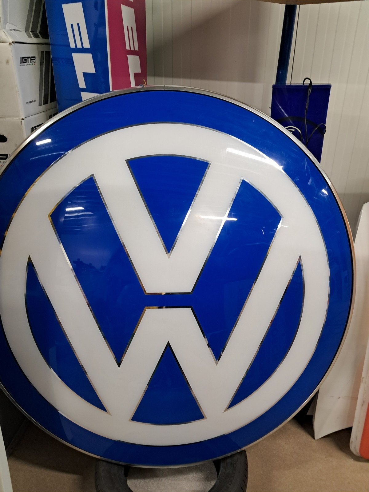 Mooie VW lichtbak met RVS rand 150 cm origineel VW dealer, Ophalen, Eu, Gebruikt, Eu