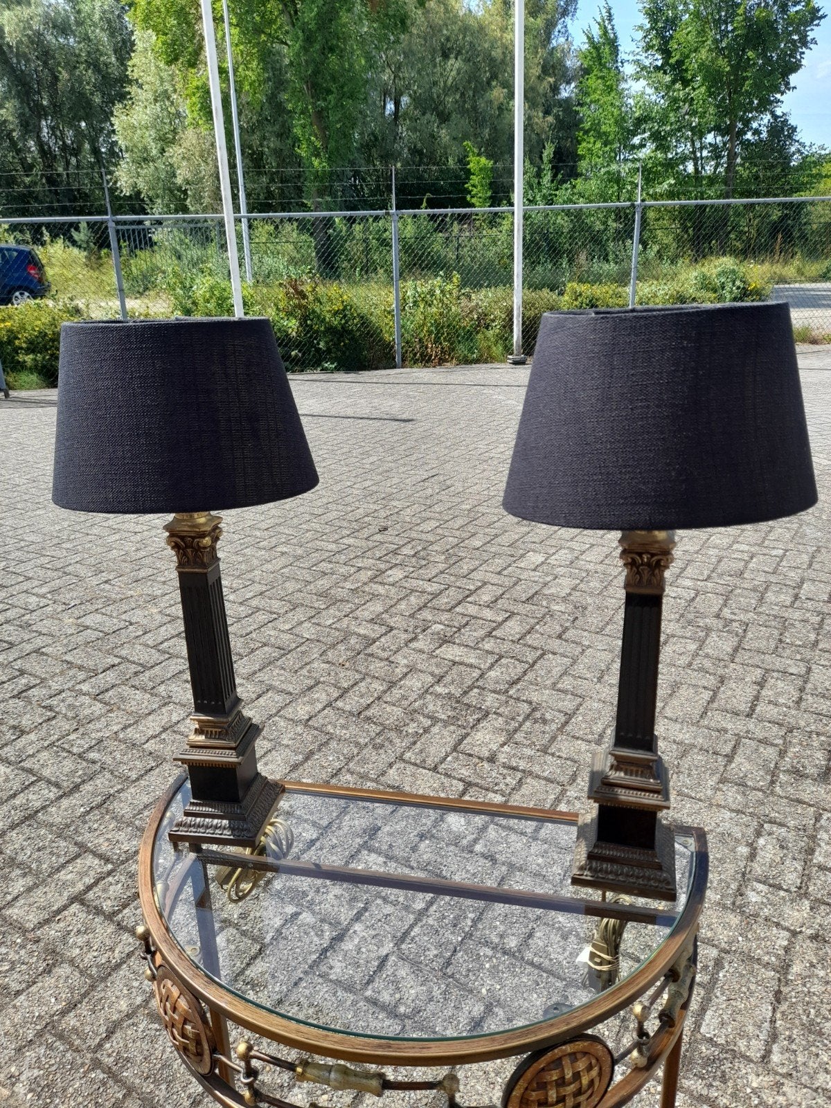 Set 2.mooie lampjes, Huis en Inrichting, Lampen | Tafellampen, Ophalen